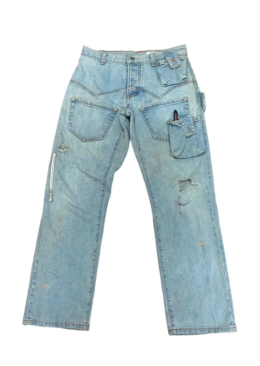 Issey Miyake 💥BEST OFFER💥SUNAOKUWAHARA BY ISSEY MIYAKI MULTIPOCKET Size US 30 / EU 46 - 1 Thumbnail