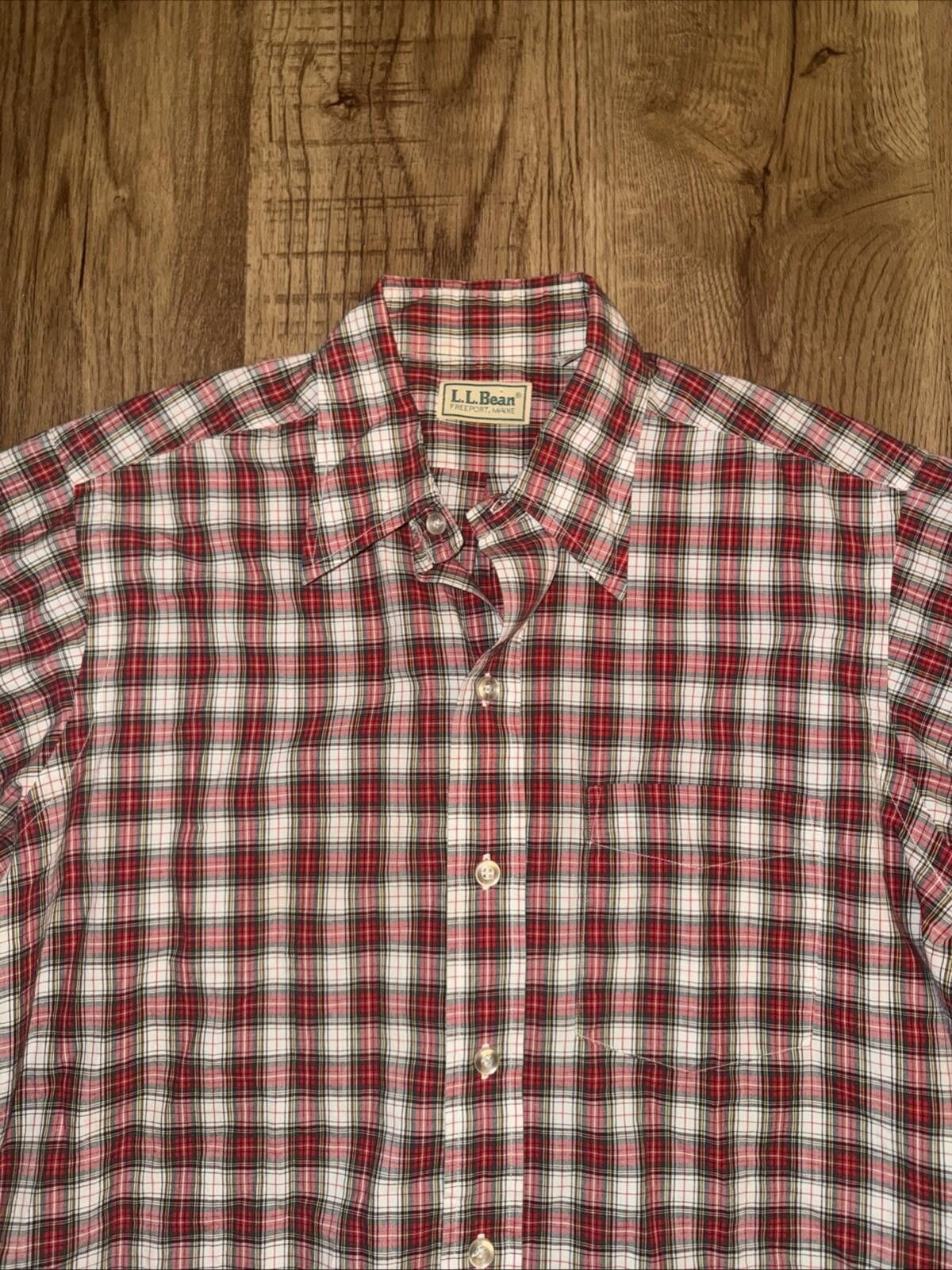 L.L. Bean Vintage L.L. Bean Short Sleeve Shirt - Freeport, Maine Size US M / EU 48-50 / 2 - 3 Thumbnail