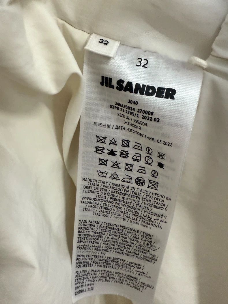 Jil Sander Jil Sander size 32 White down jacket Size 4XL / US 24-26 - 7 Thumbnail