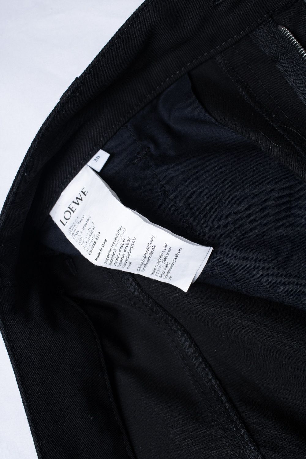 Loewe Loewe, black jeans with push buttons at the ankles Size 27" / US 4 / IT 40 - 6 Thumbnail