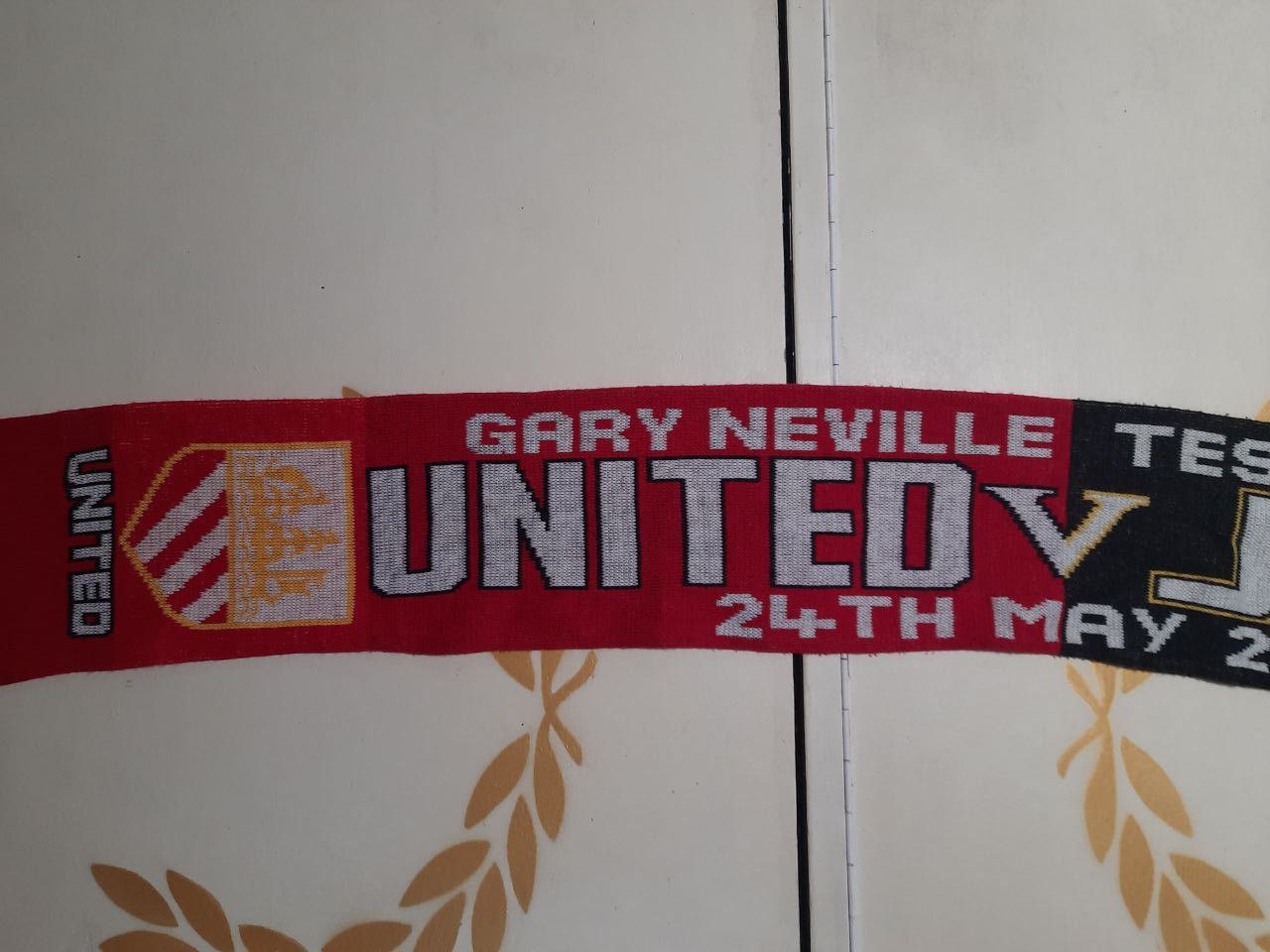 Other Match Day MUFC X Juve 24th May 2011 Scarf Size ONE SIZE - 4 Thumbnail
