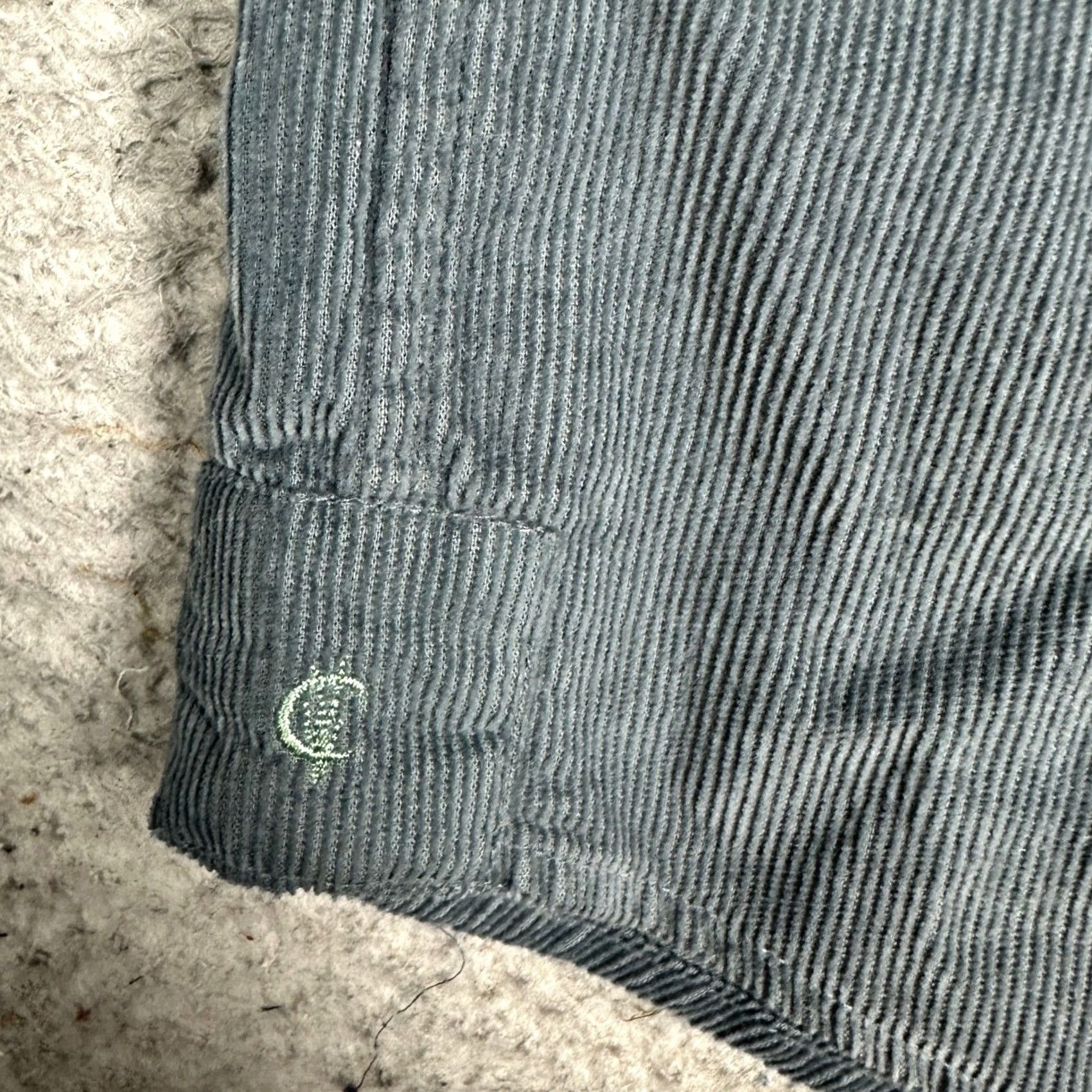 Vintage Criquet Shirt Mens Small Slate Blue Corduroy Western Pearl Snap Button Up Pocket Size US S / EU 44-46 / 1 - 7 Thumbnail