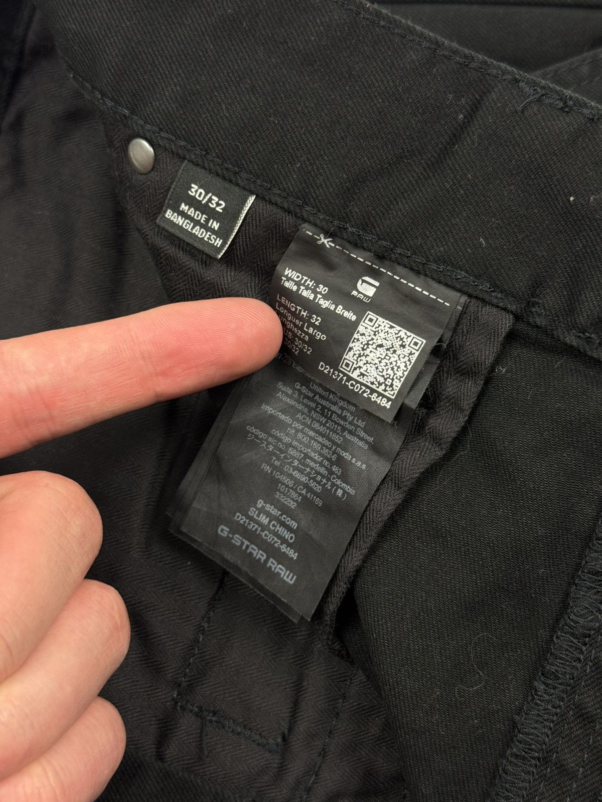 G-Star G-Star Raw Slim Chino Trousers Pants Size US 30 / EU 46 - 12 Thumbnail