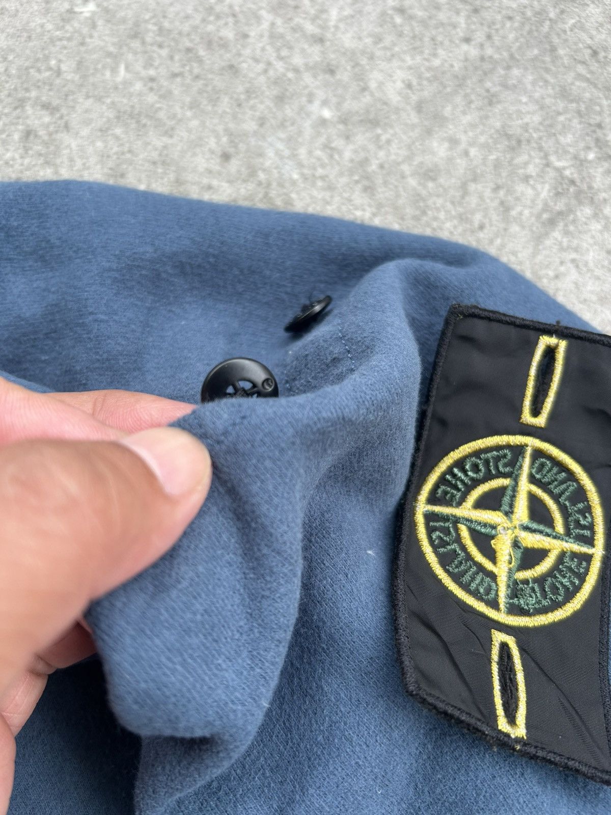 Stone Island Stone Island Blue Crewneck Sweatshirt Size US L / EU 52-54 / 3 - 5 Thumbnail