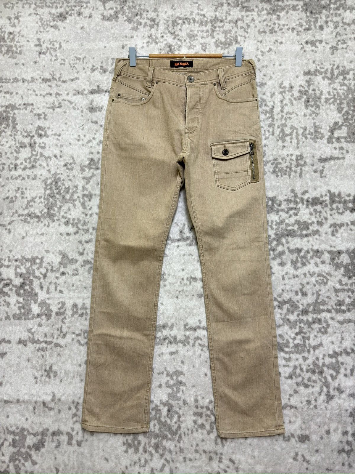 Japanese Brand Vintage BACK NUMBER Zipper Bush Pants Size US 30 / EU 46 - 1 Thumbnail