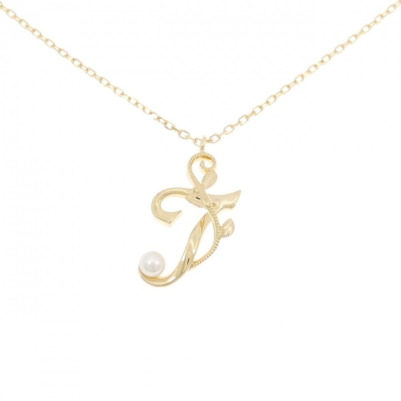 Mikimoto Mikimoto Mikimoto Akoya Pearl Au750 Necklace Metal Necklace DUTY FREE for USA Size ONE SIZE - 1 Thumbnail