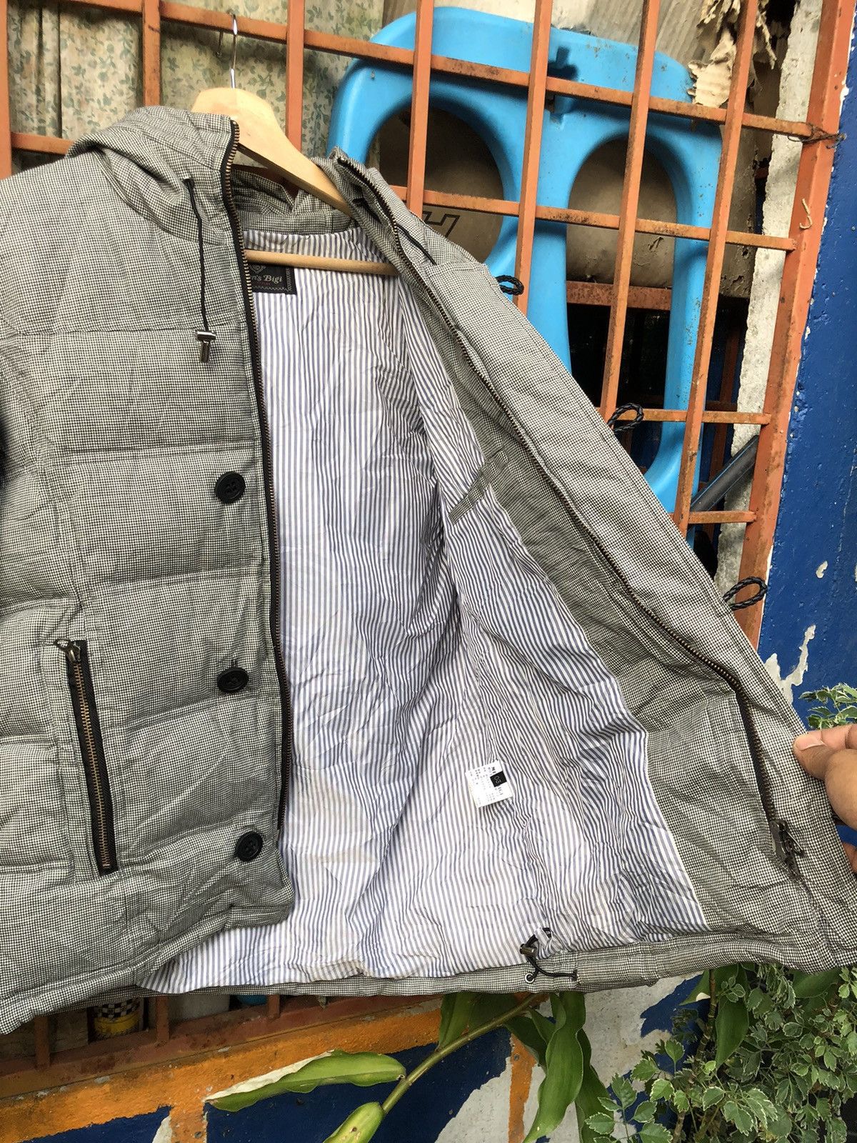 Japanese Brand Men’s Bigi Puffer Jacket Hoodie Size US M / EU 48-50 / 2 - 10 Thumbnail