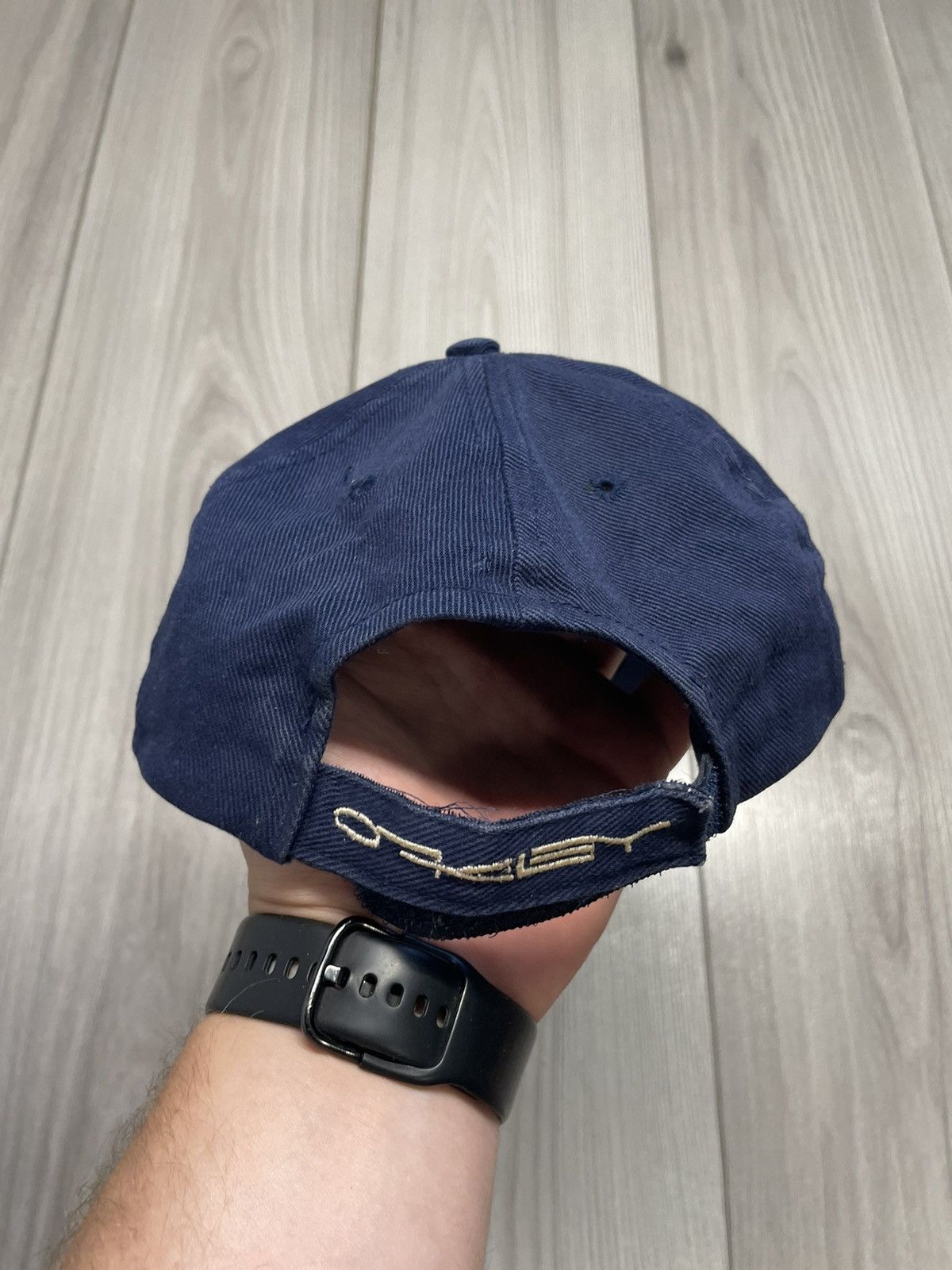 Oakley × Vintage Vintage Oakley matter distressed Hat Cap y2k Size ONE SIZE - 3 Thumbnail