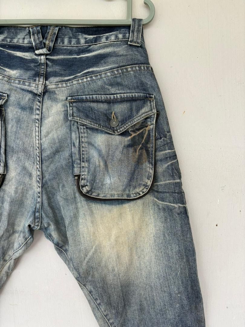 PPFM VTG PPFM Denim Pant Curve Design Rare Design Size US 34 / EU 50 - 10 Thumbnail
