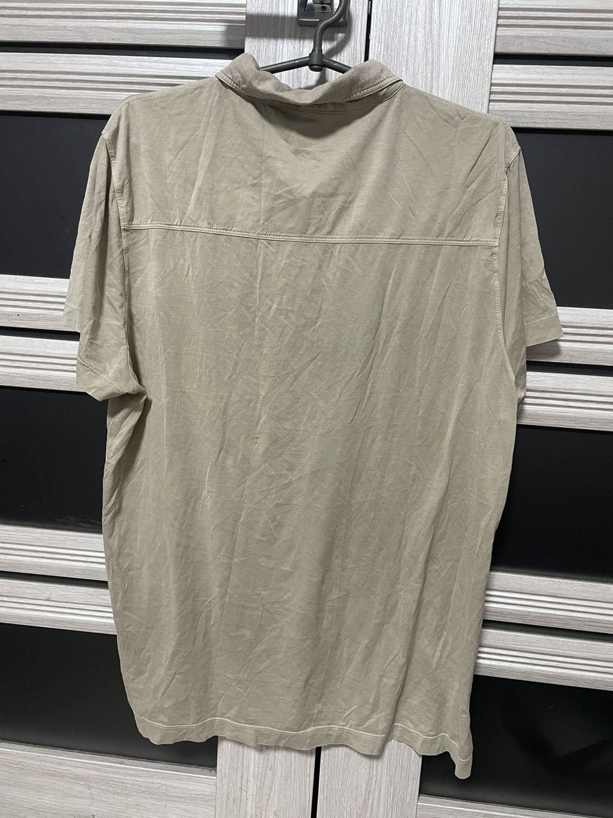 C.P. Company C.P. Company Massimo Osti Vintage Polo Shirt XXL Beige Size US XXL / EU 58 / 5 - 4 Thumbnail