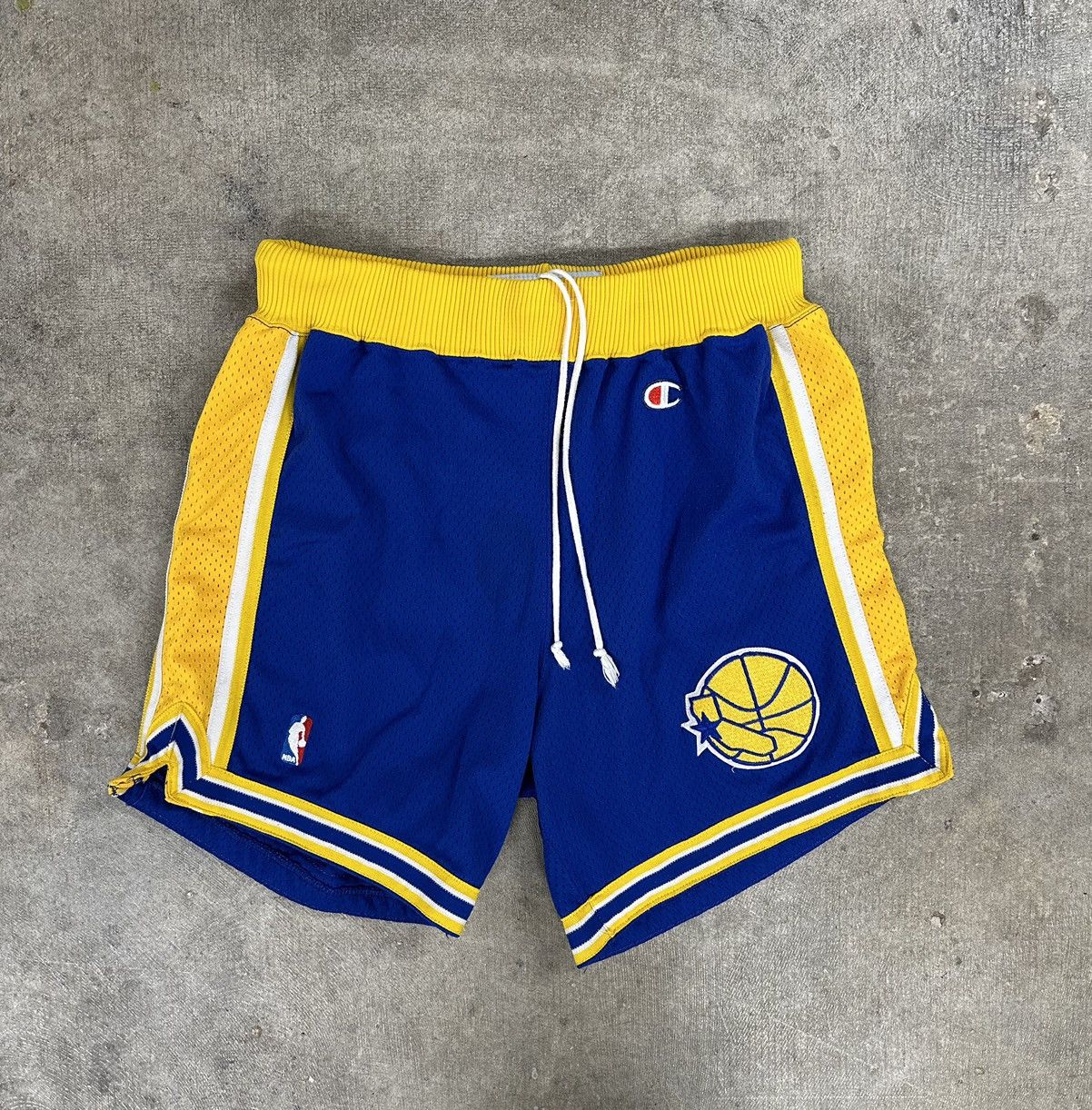 Champion Vintage 90s Champion Golden State Warriors Authentic Pro Cut Size US 38 / EU 54 - 1 Thumbnail