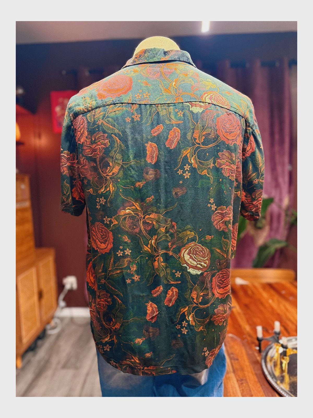 Asos Vintage-Inspired ASOS Floral Shirt – Size M Size US M / EU 48-50 / 2 - 5 Thumbnail