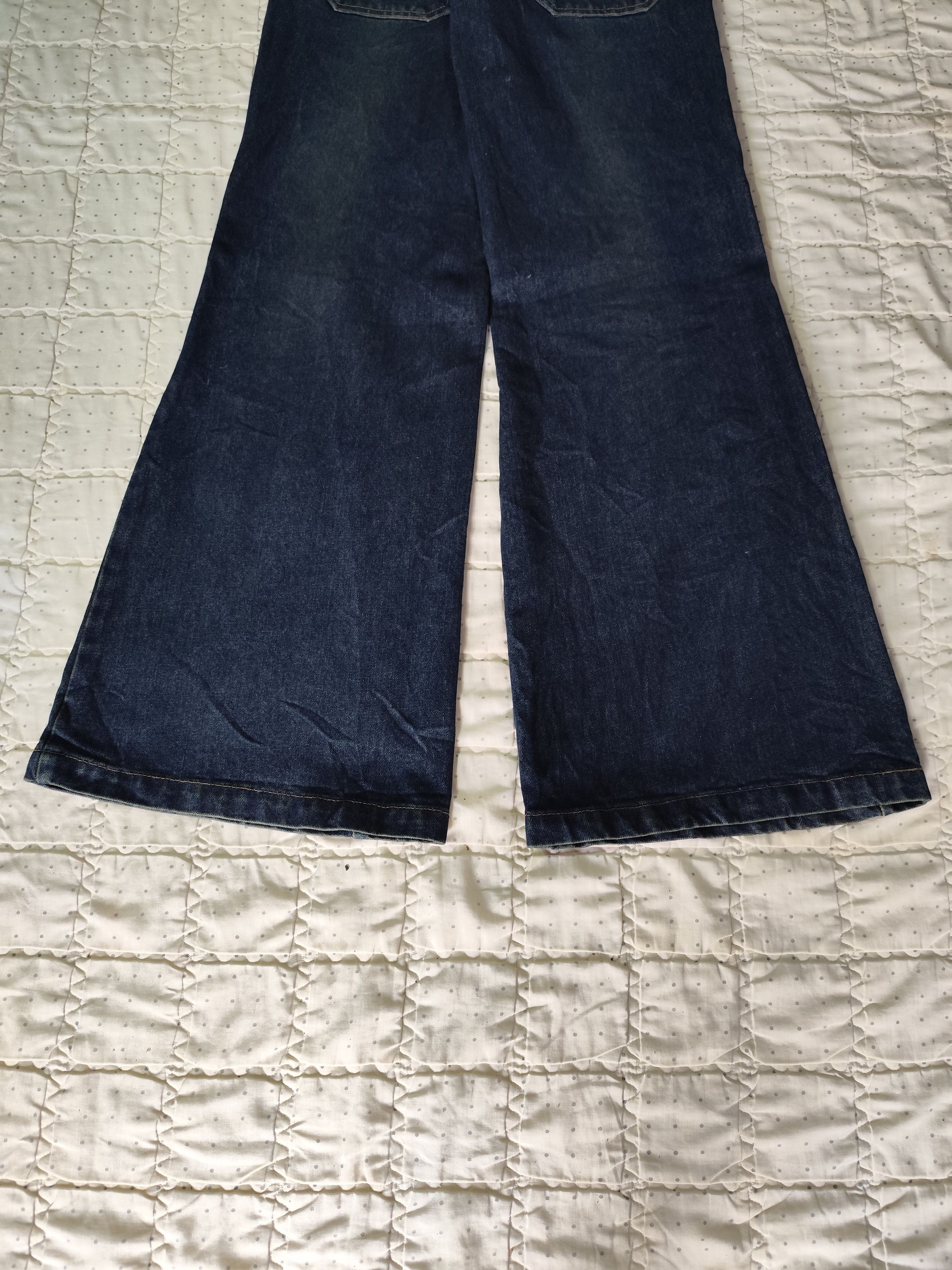 Japanese Brand Vintage Romantic Mocha Flare Bushpant Denim J019 Size 28" / US 6 / IT 42 - 10 Thumbnail