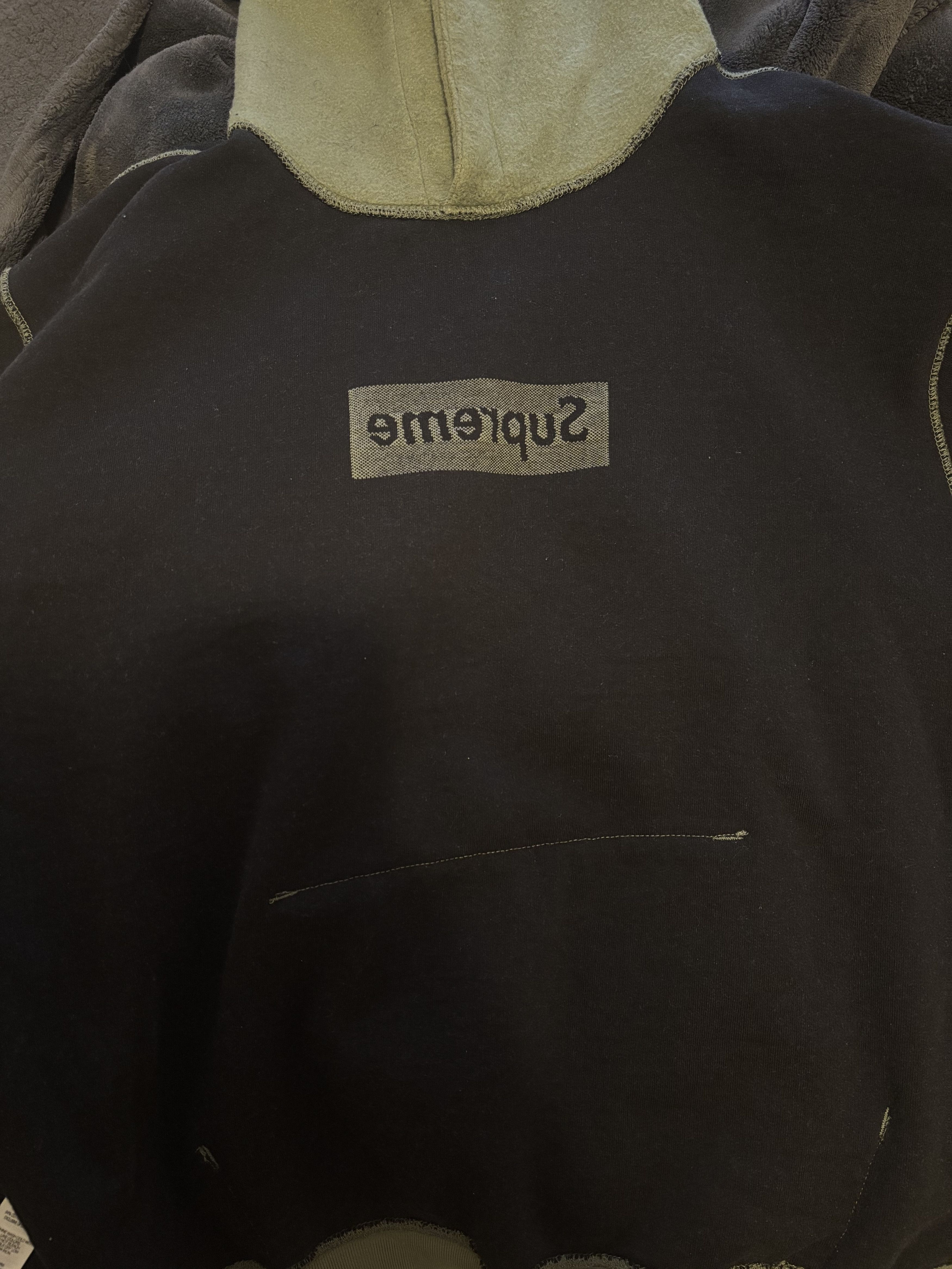 Supreme Supreme Inside Out Hoodie Size US M / EU 48-50 / 2 - 4 Thumbnail