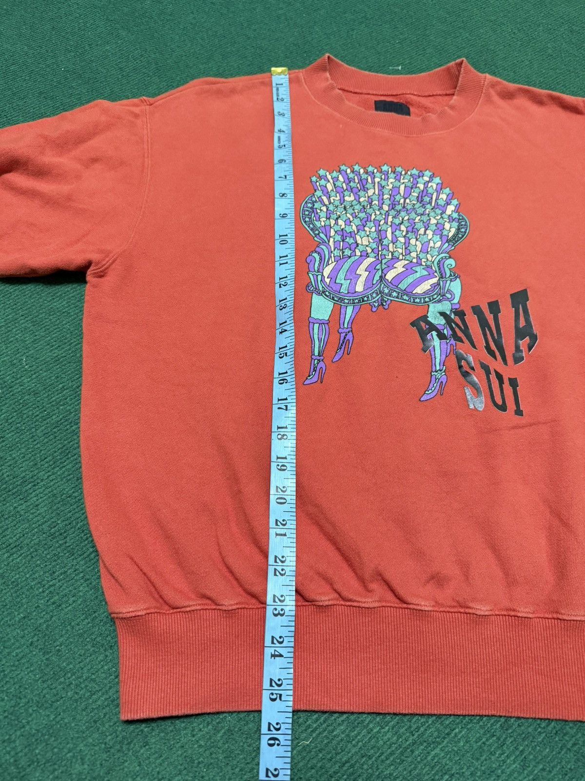 Japanese Brand Vintage Anna Sui Sweatshirt Size US L / EU 52-54 / 3 - 8 Thumbnail
