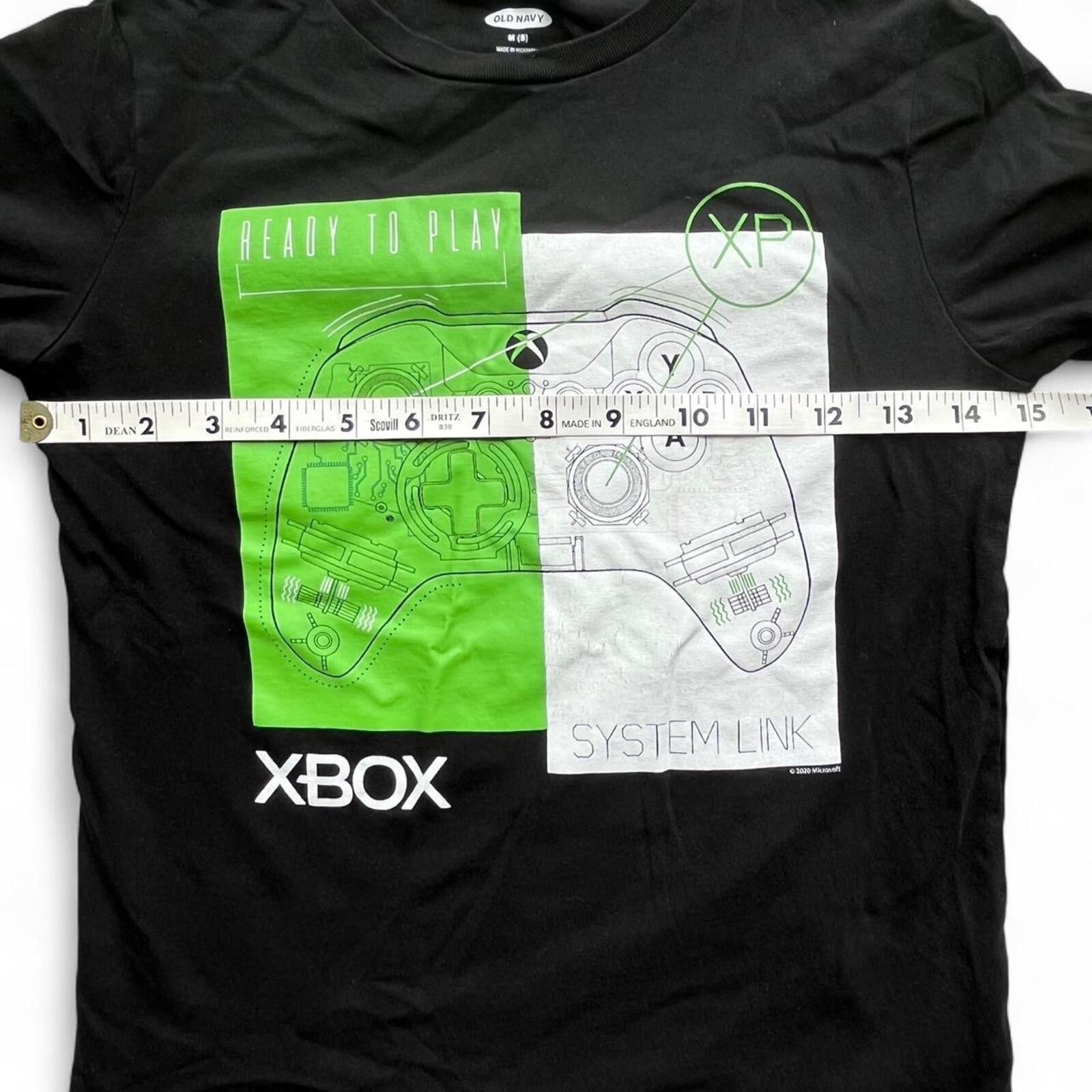 Old Navy Xbox Ready To Play Black Graphic T-Shirt Size US XXS / EU 40 - 4 Thumbnail