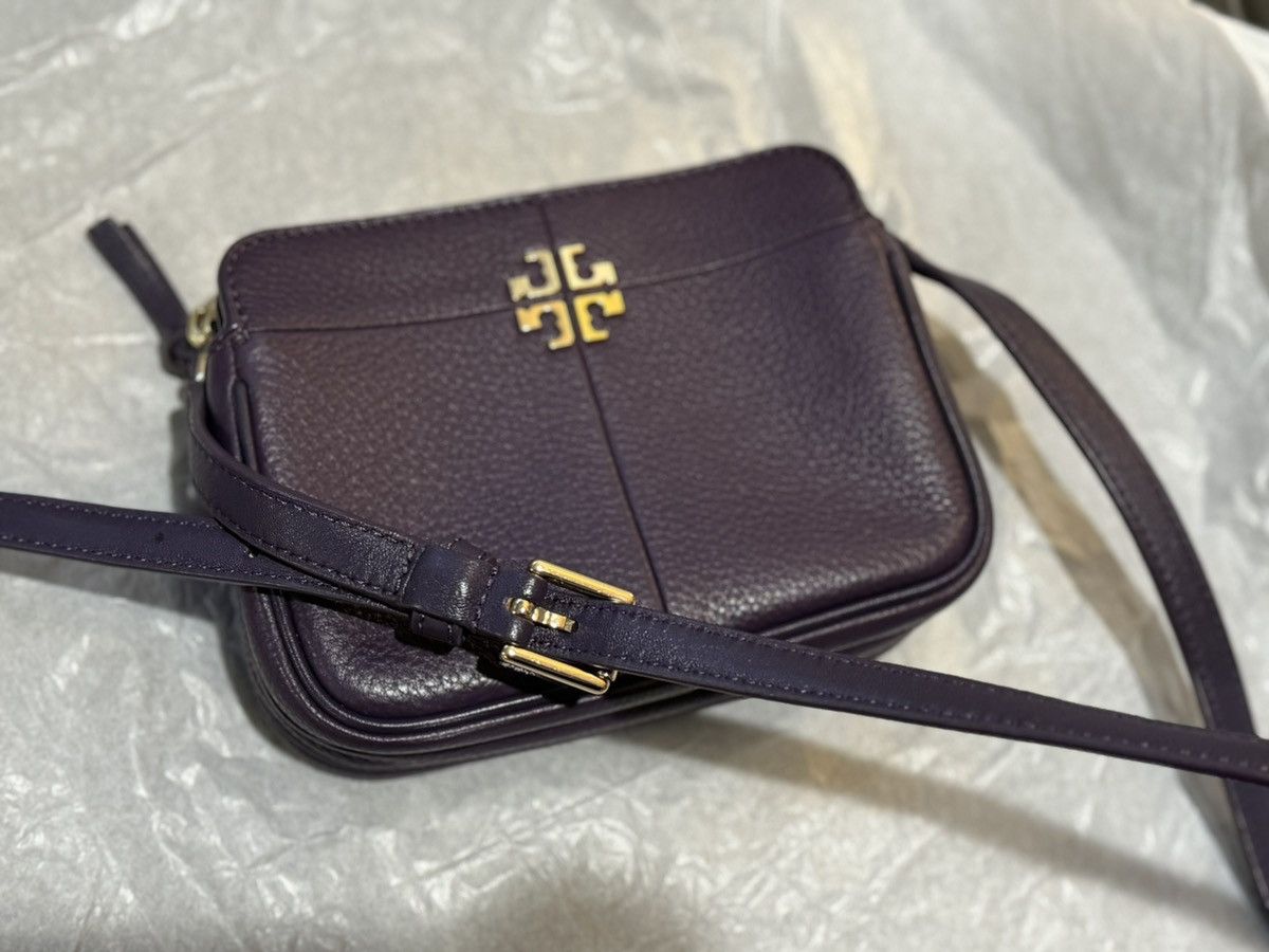 Tory Burch Tory Burch Ivy Zip Crossbody Bag in Purple Color Size ONE SIZE - 9 Thumbnail