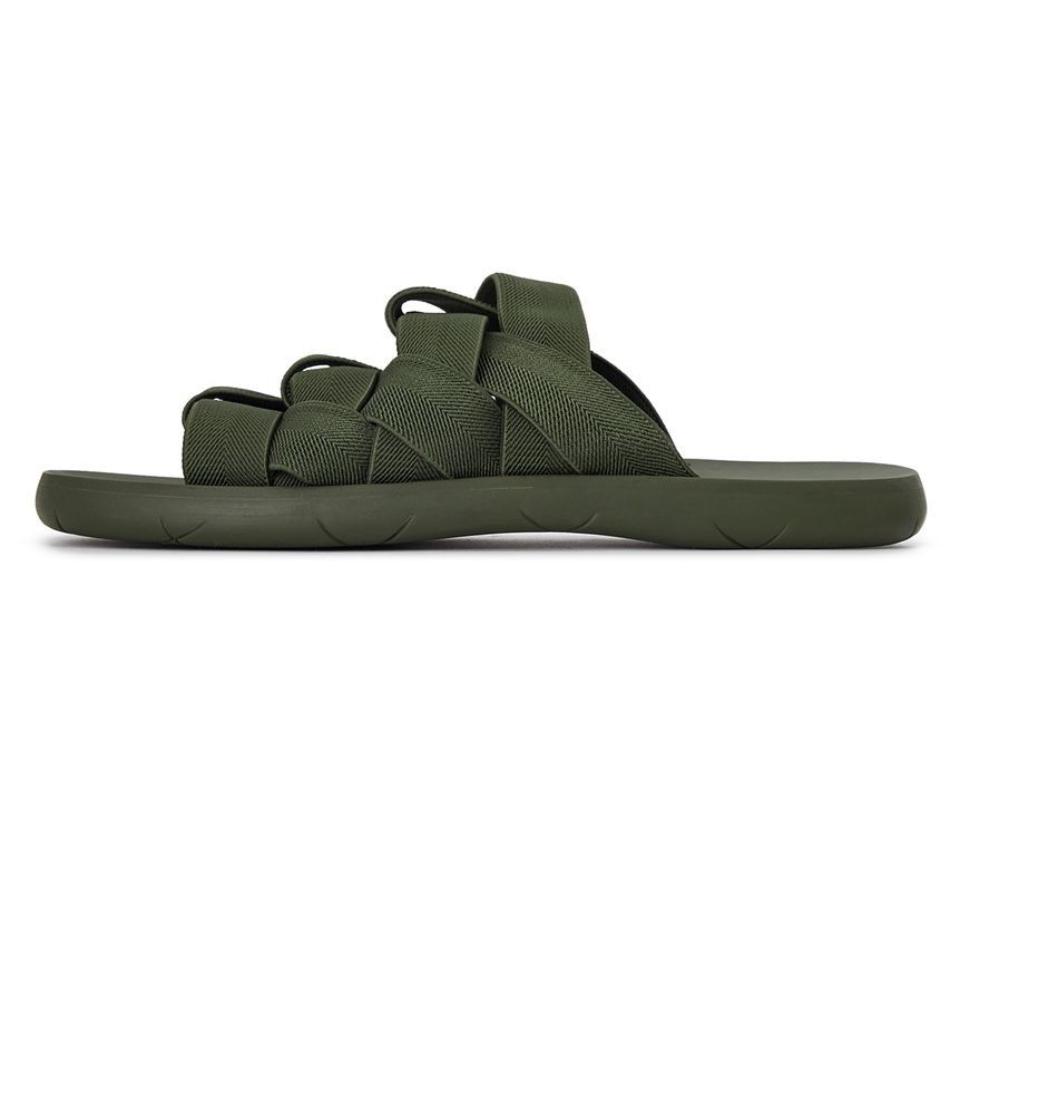 Bottega Veneta o1bcso1str0924 Plat Mule in Green Size US 10 / EU 43 - 1 Thumbnail