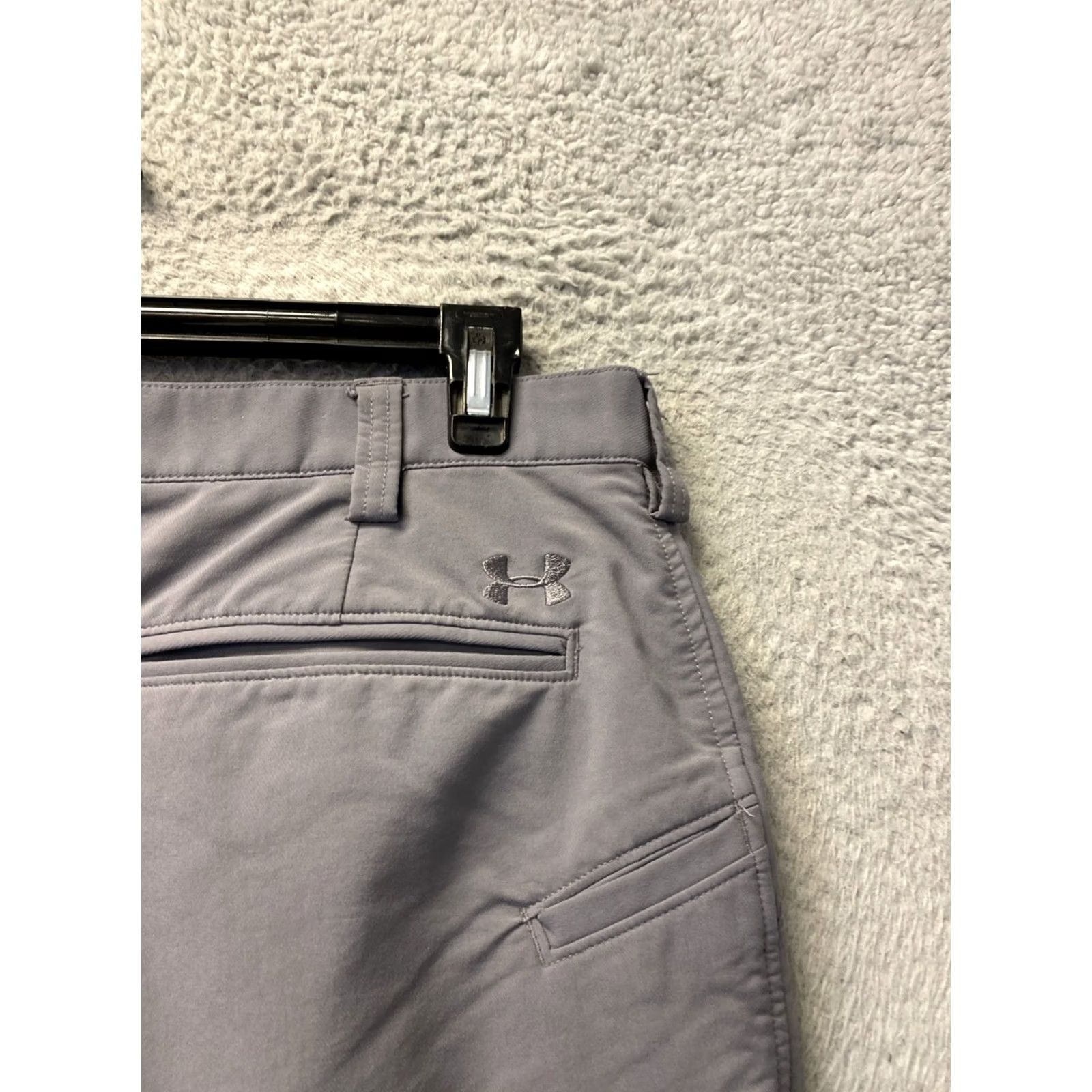 Under Armour Under Armour Golf Pants Mens 36x30 Gray Stretch Pockets Khakis 89 89 Size US 36 / EU 52 - 7 Thumbnail