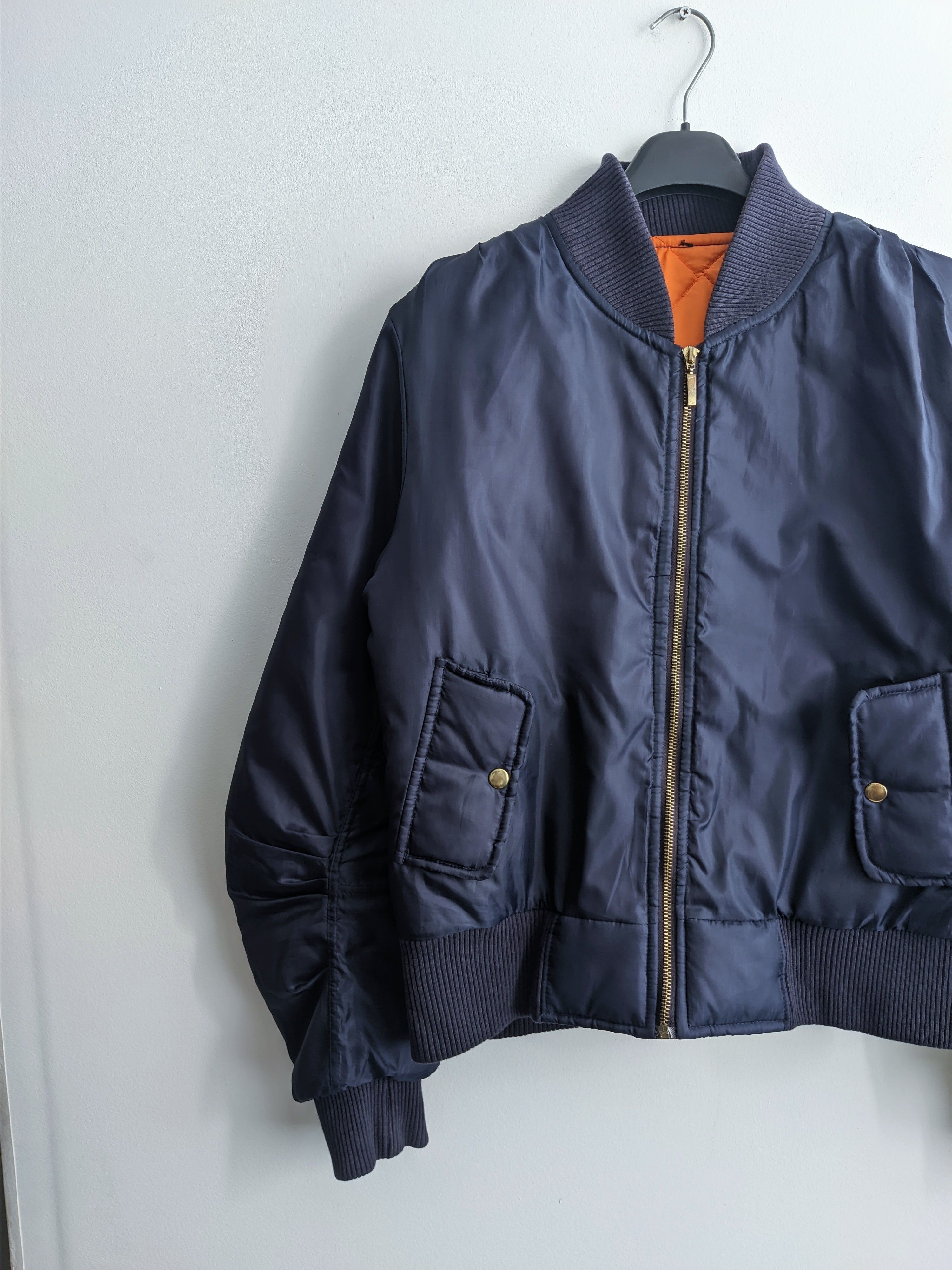 Vintage MA-1 vintage bomber jacket 90s black y2k Size US S / EU 44-46 / 1 - 6 Thumbnail