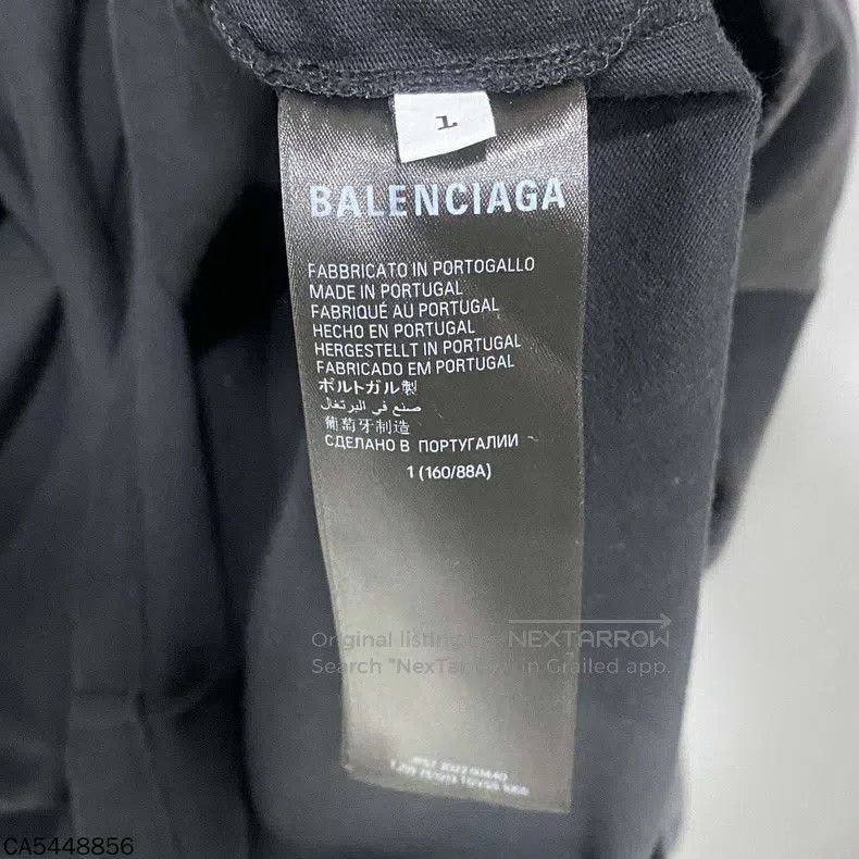 Balenciaga Balenciaga Distressed Long Sleeve Patchwork Vest Size US S / EU 44-46 / 1 - 6 Thumbnail