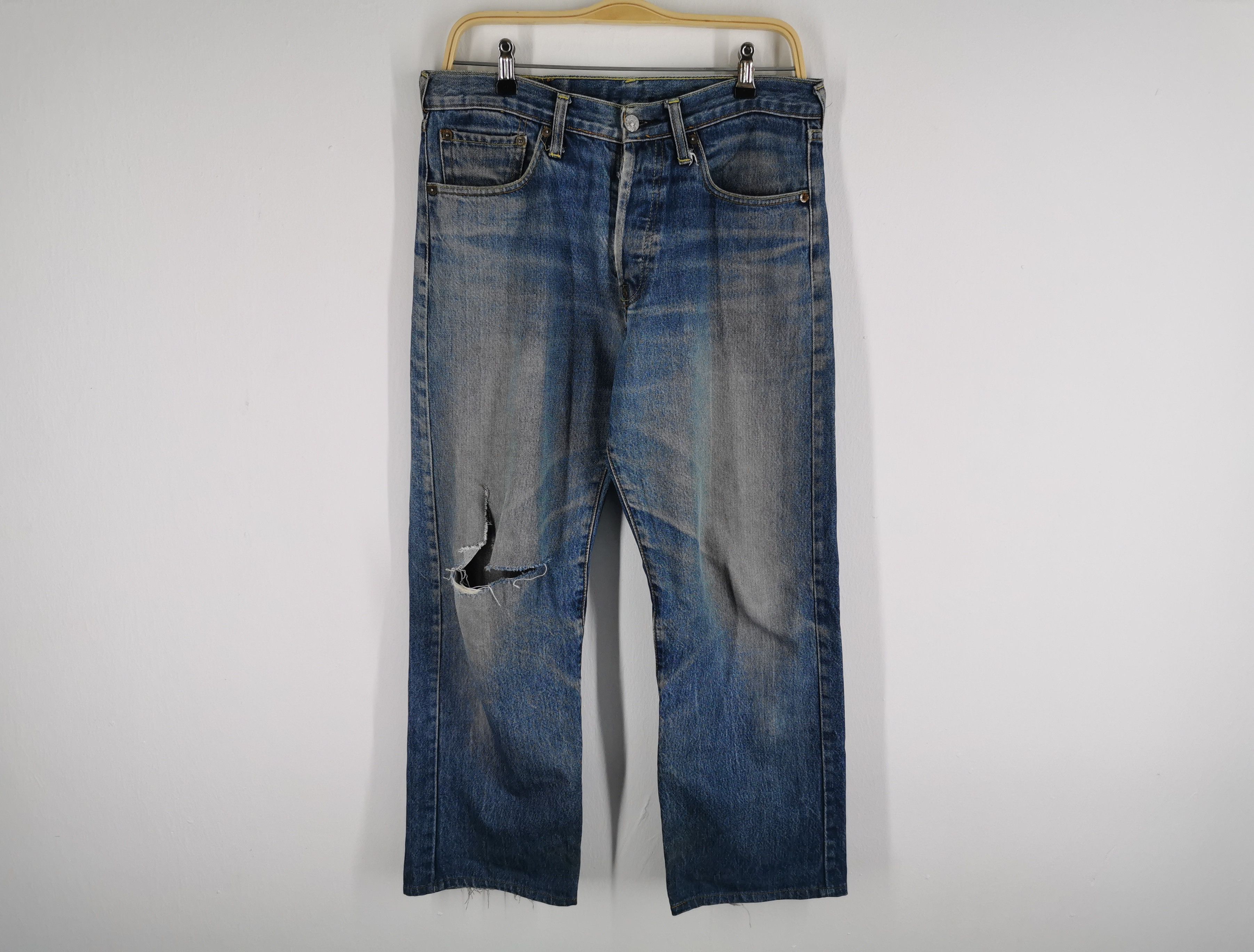 Evisu Vintage 90s Evisu Made In USA Denim Jeans Size 32 Size US 32 / EU 48 - 3 Thumbnail