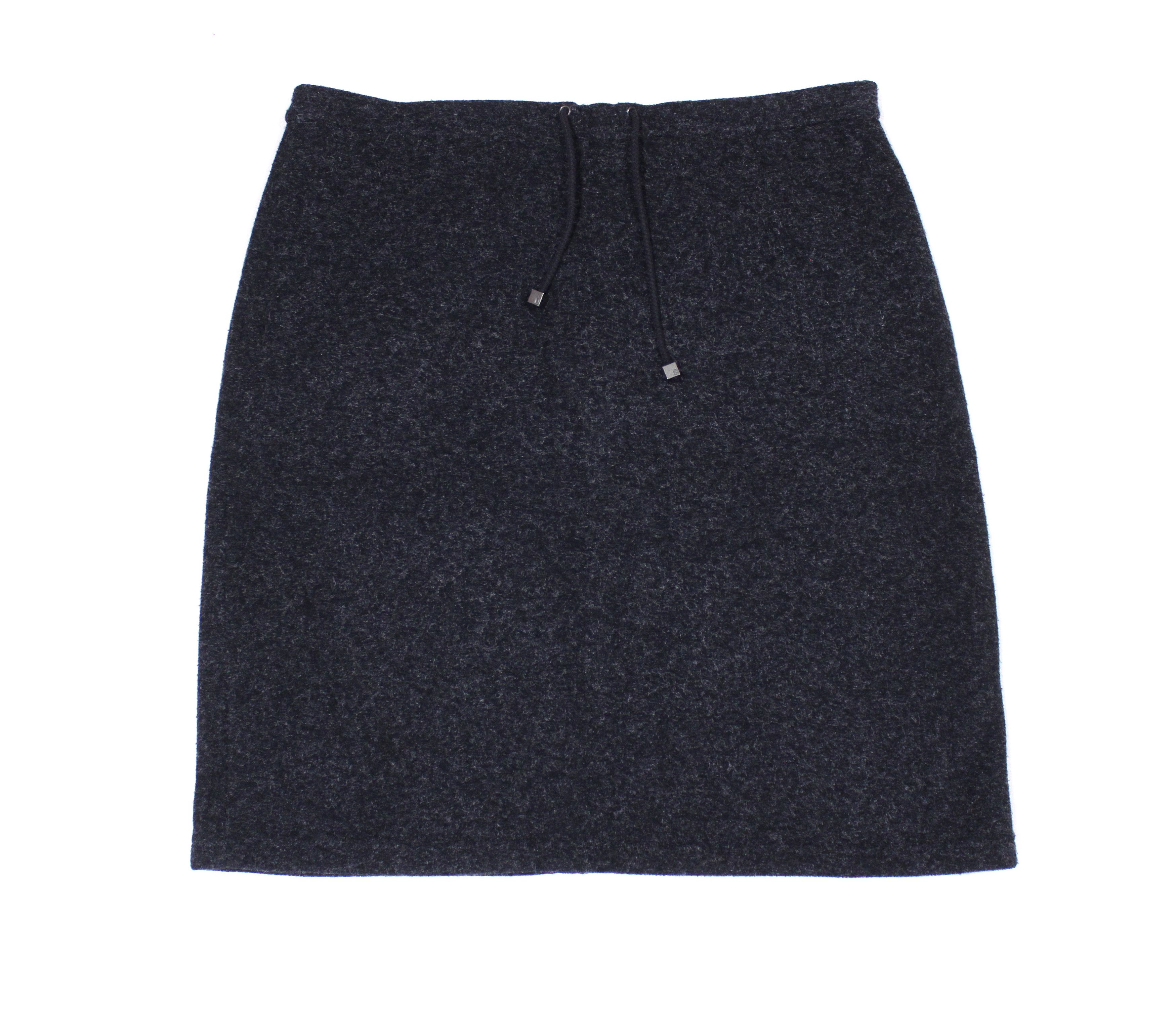 image of Fendi 90's Logo Skirt Vintage in Grey, Women's (Size 34)