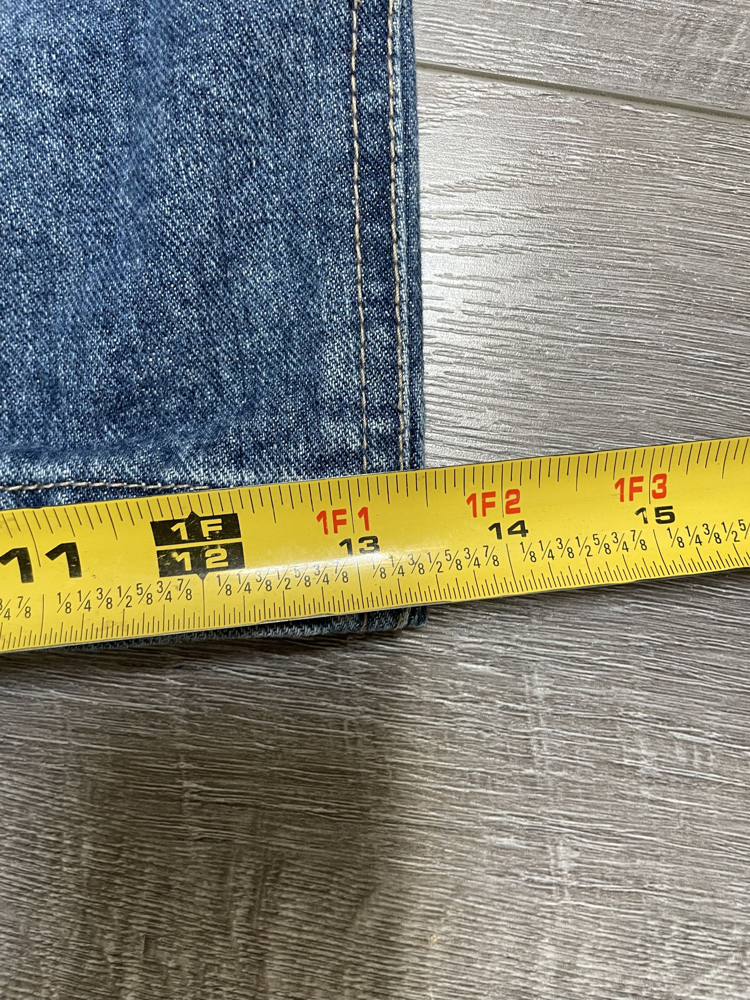 Other VTG Raw Blue First Team Jorts Baggy Denim Shorts Y2K Size 40 Size US 40 / EU 56 - 7 Thumbnail