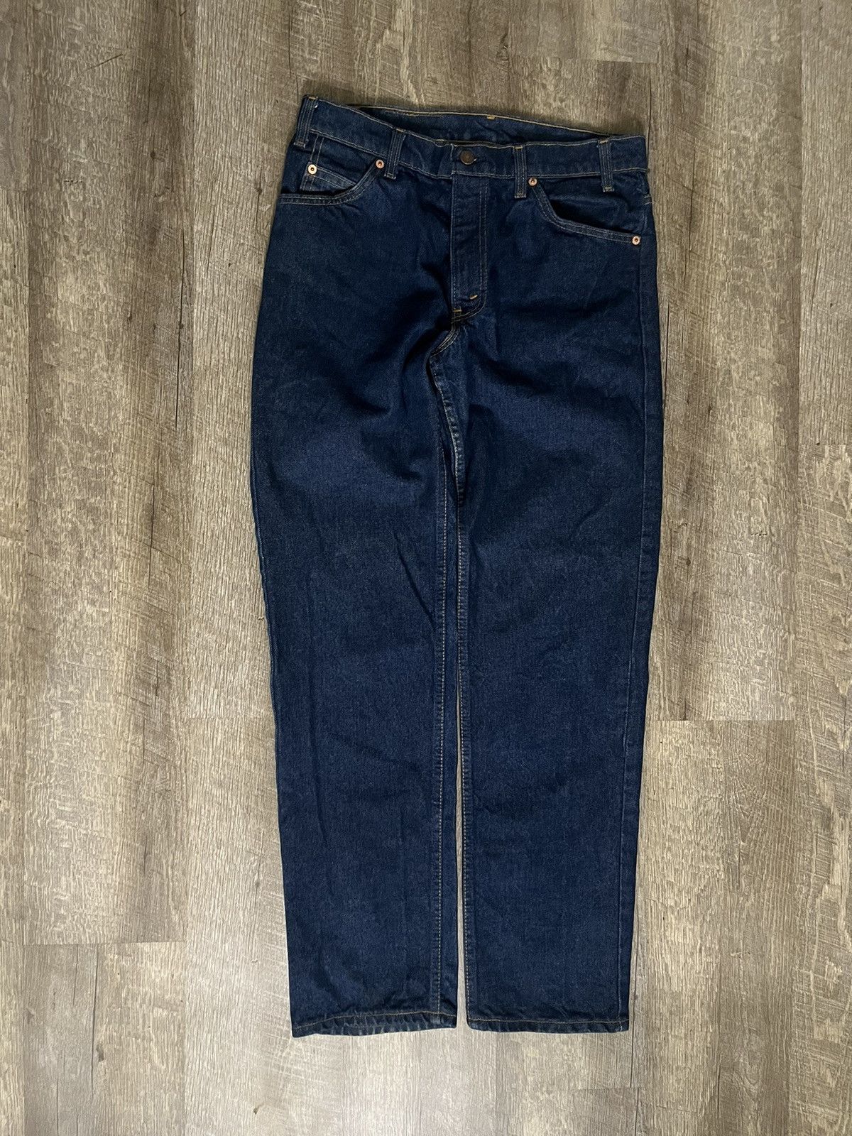 Levi's Vintage Clothing × Vintage Levi’s orange tab made in USA jeans Size US 33 - 4 Thumbnail