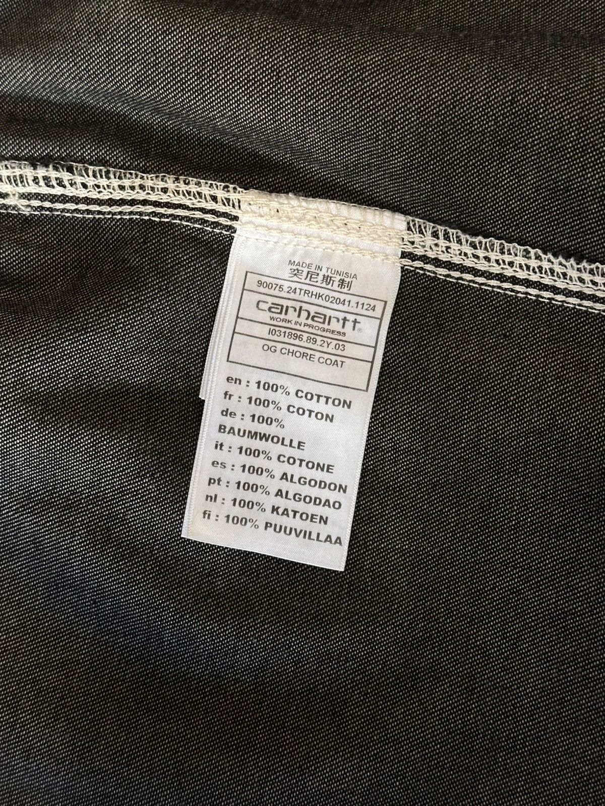 Carhartt Wip CARHARTT WIP X CROSSOVER OG CHORE COAT | BLACK M Size US M / EU 48-50 / 2 - 5 Thumbnail