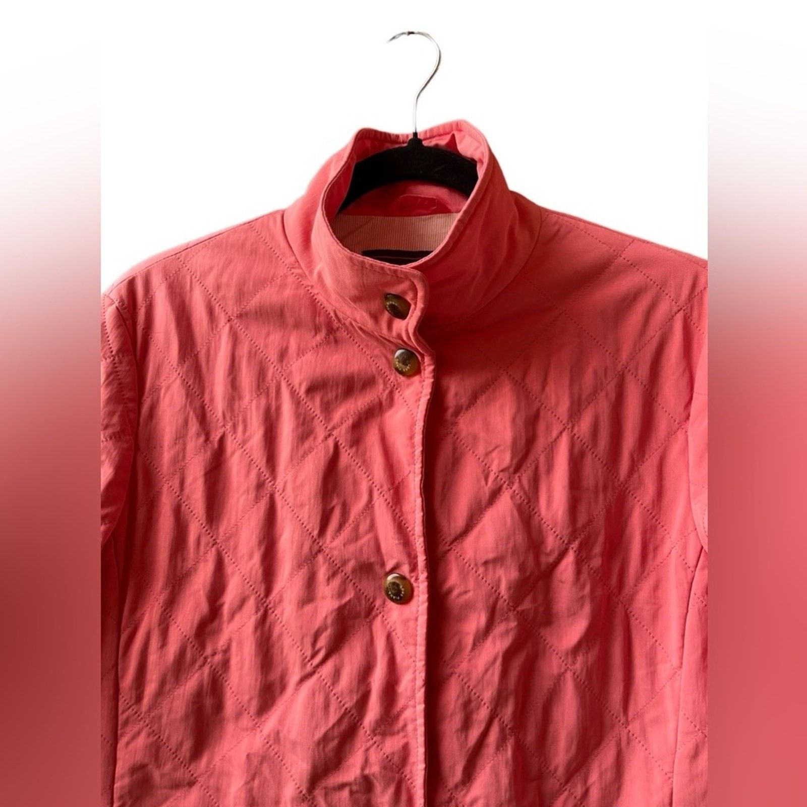 Loro Piana Loro Piana Horsey Jacket in Pink Size:42/US:8 Size M / US 6-8 / IT 42-44 - 2 Thumbnail