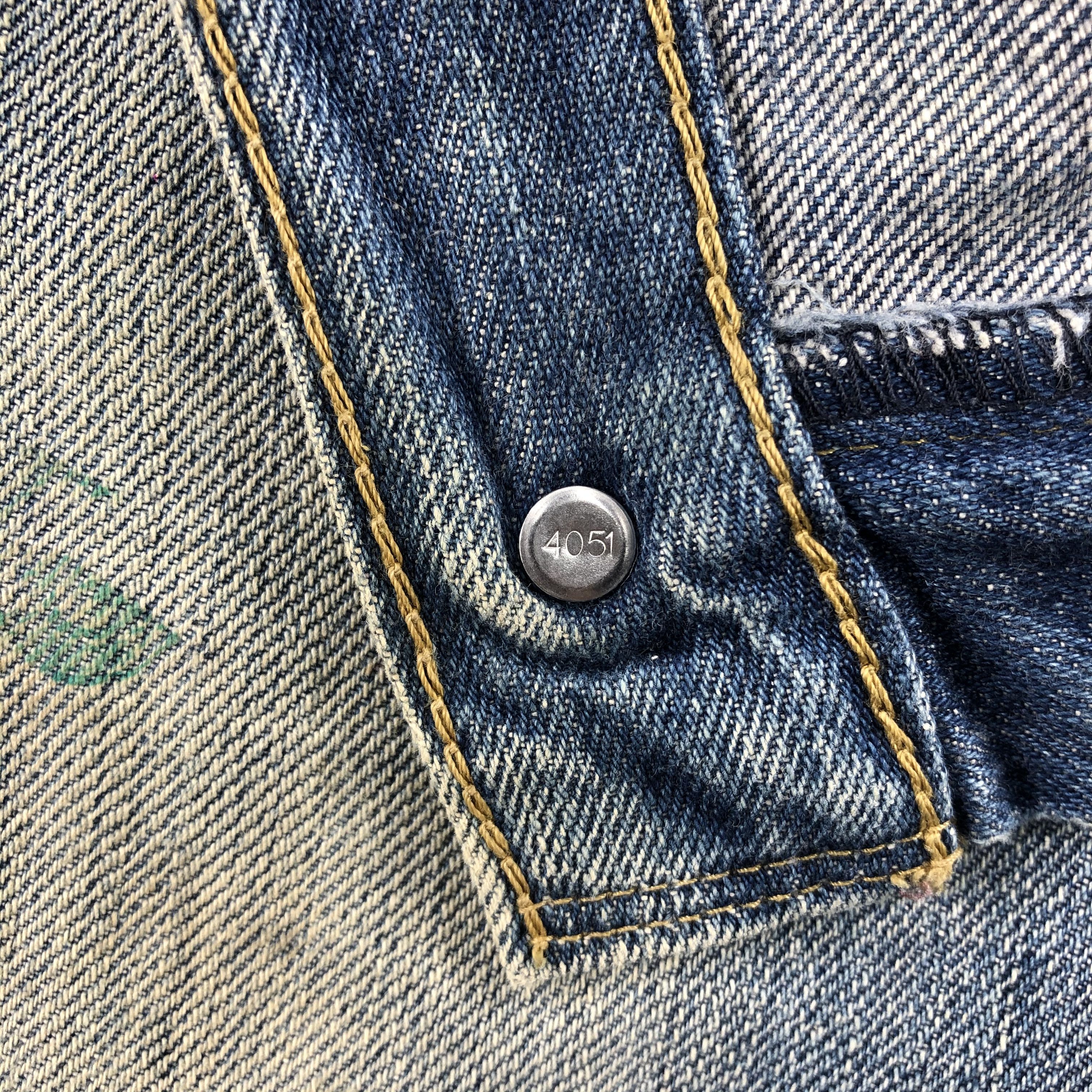 Levi's Vintage Blue Wash Levis 559 Jeans-J1667 Size US 36 / EU 52 - 9 Thumbnail