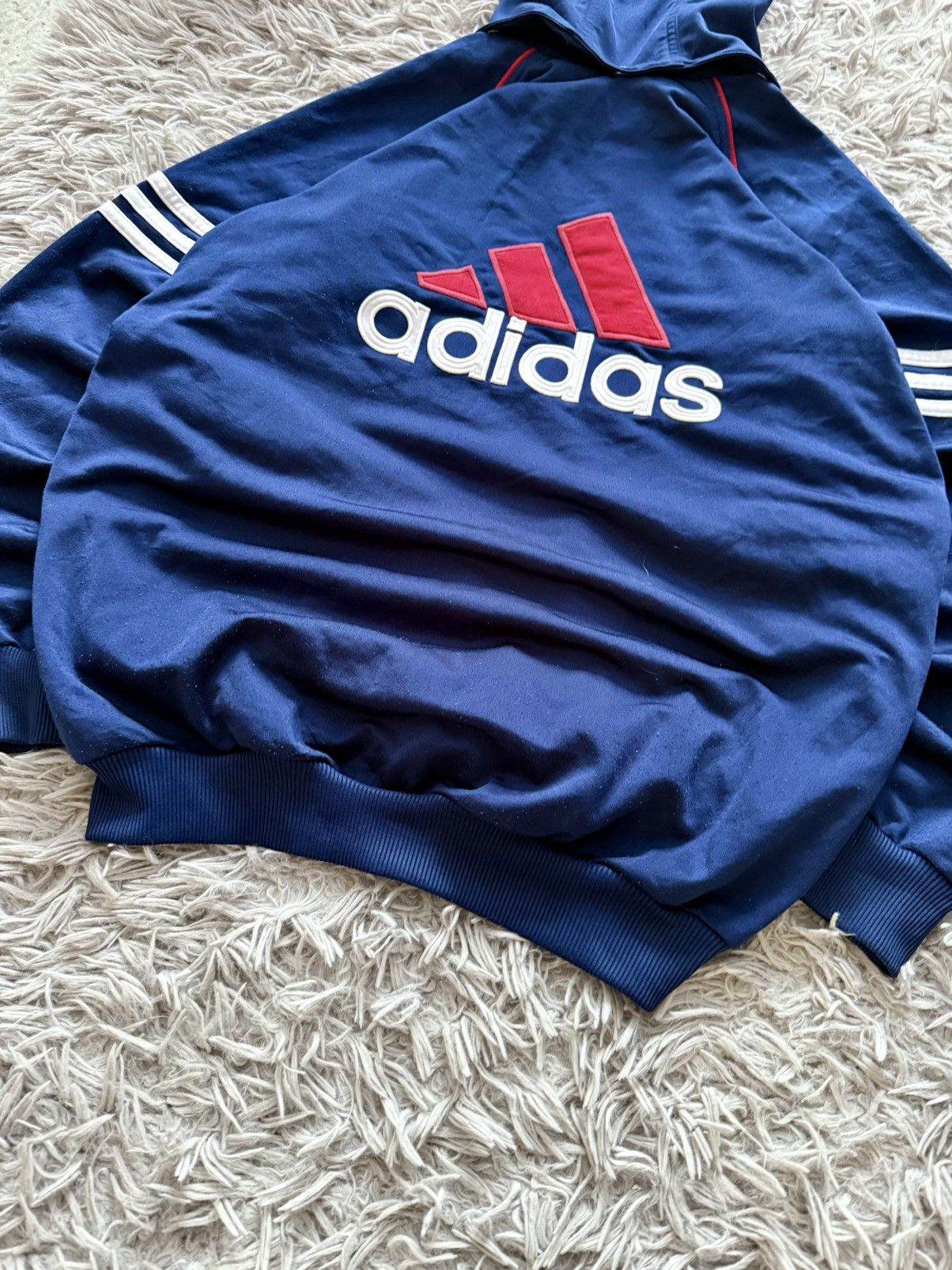 Adidas 00s Adidas Light Jacket Streetwear Vintage Big Logo Rare Size US L / EU 52-54 / 3 - 10 Thumbnail