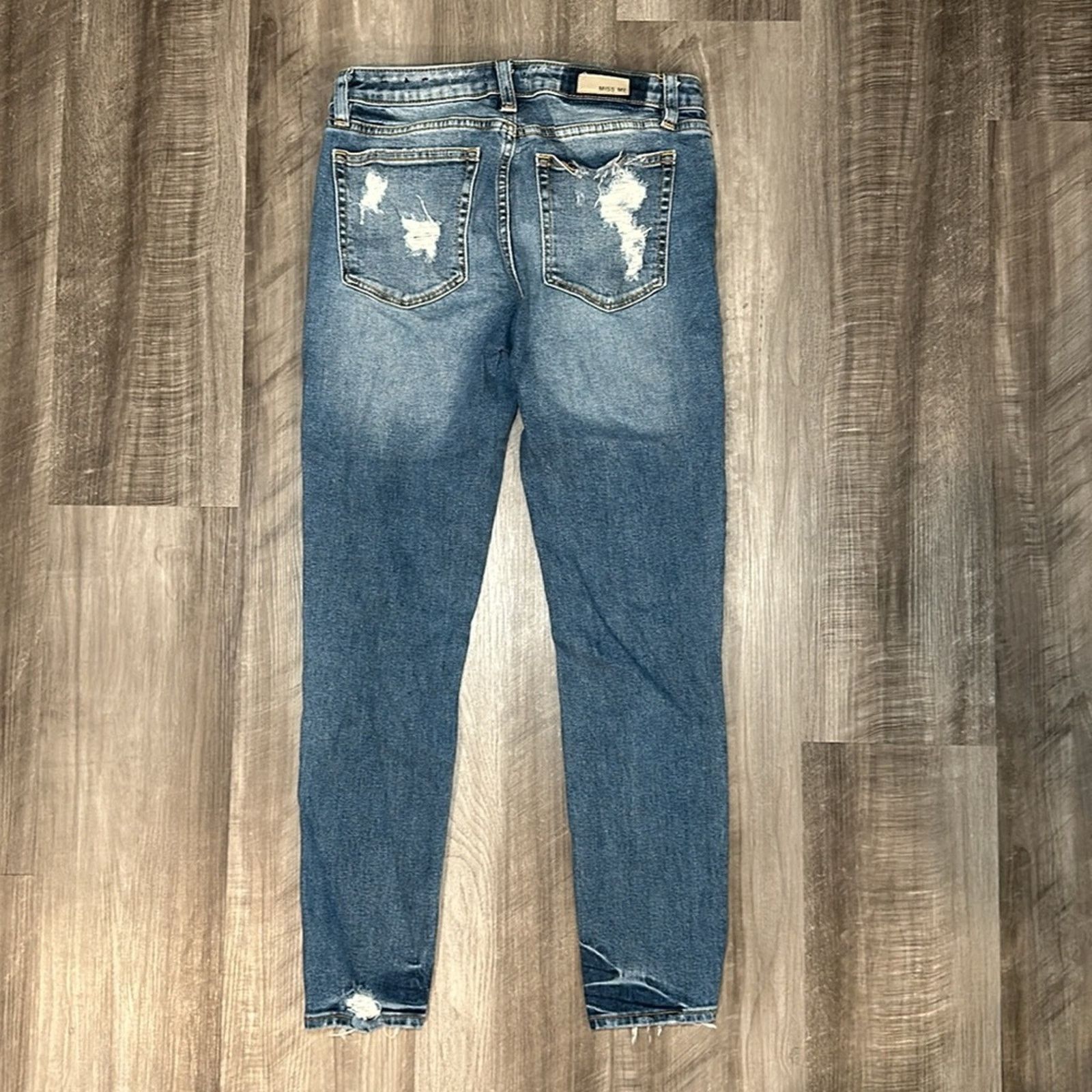 Miss Me Miss Me Select Standard Ankle Skinny Stretch Jeans - 28 Size 28" / US 6 / IT 42 - 2 Thumbnail