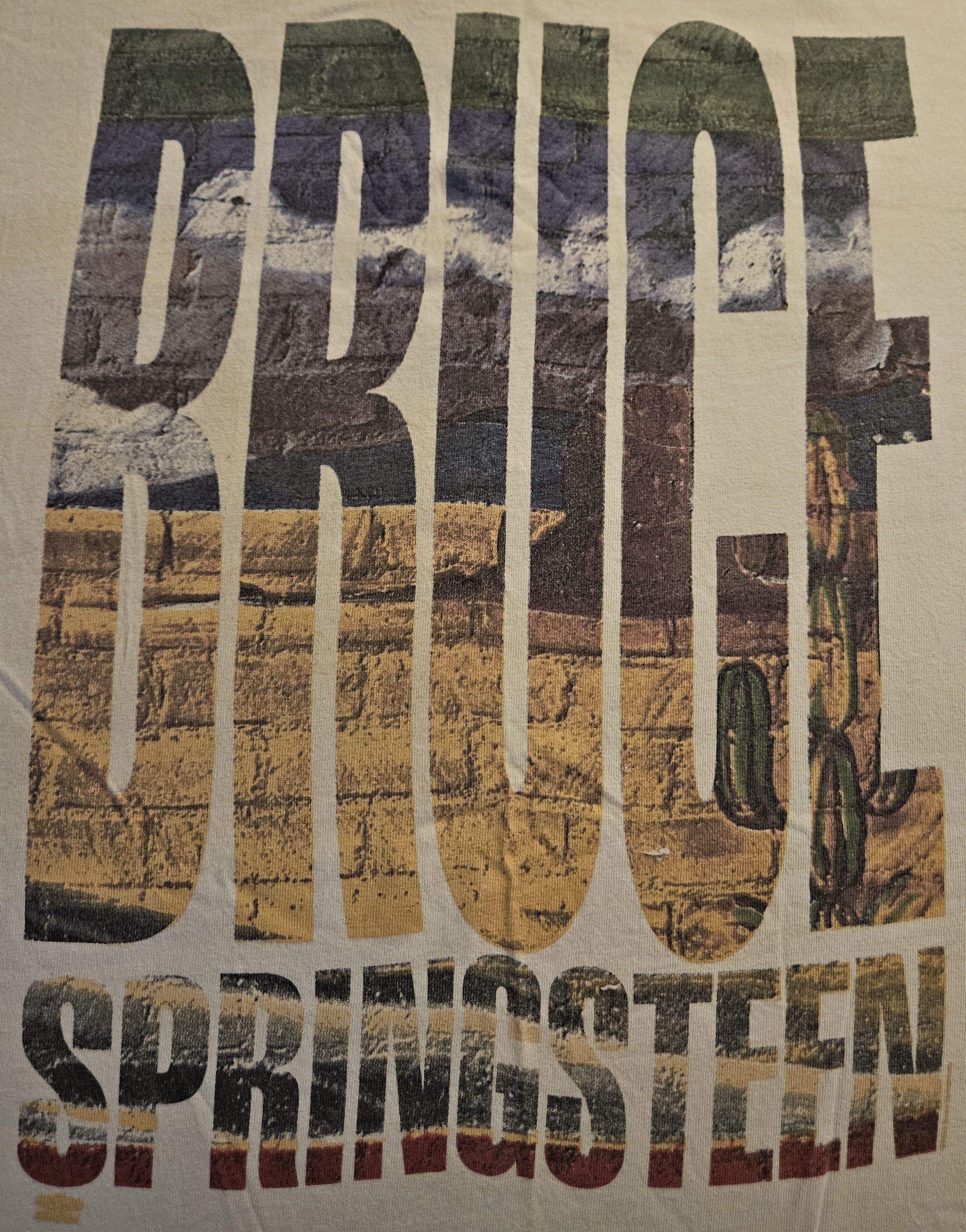Hanes Vintage Bruce Springsteen Shirt XL 92 93 World Tour Concert Size US XL / EU 56 / 4 - 8 Thumbnail