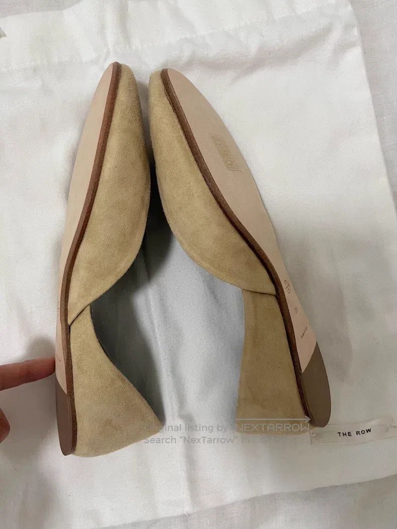 The Row The Row Suede Kidskin Ballet Flats Size US 5.5 / IT 35.5 - 5 Thumbnail