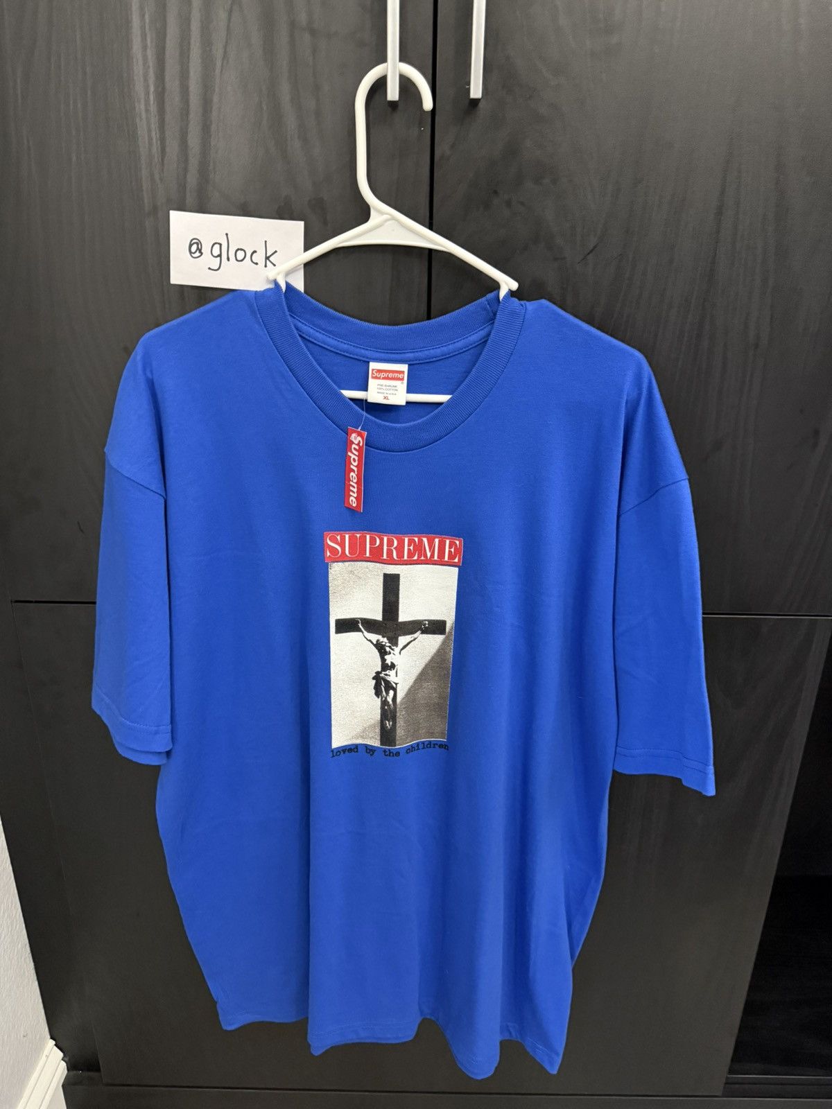 Supreme Supreme Loved By The Children Tee SS20 Blue Size XL Size US XL / EU 56 / 4 - 6 Thumbnail