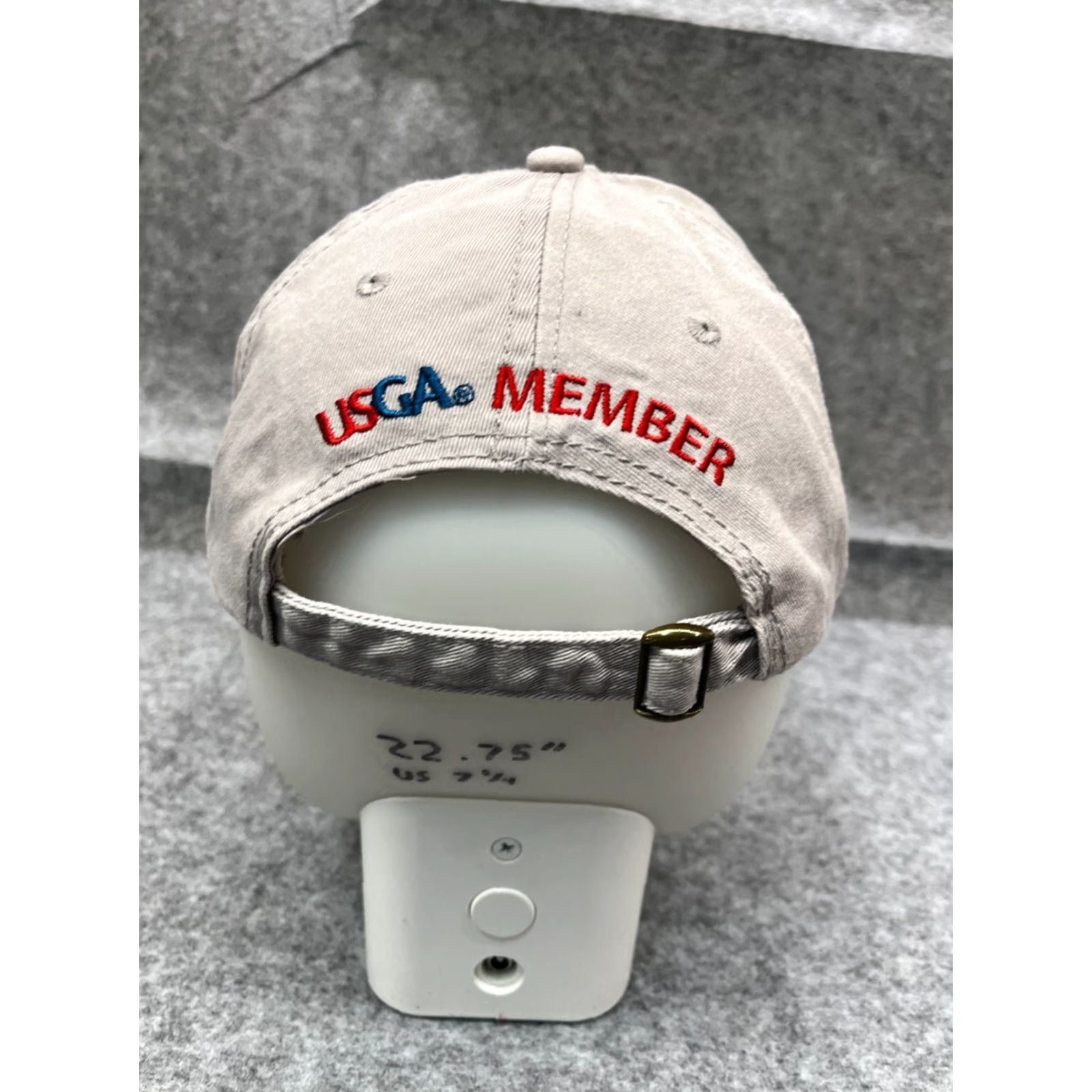 Vintage USGA US Open Hat Cap Strap Back Adult One Size Gray Oakmont 2016 USGA Cotton Golf Baseball Cap Mens One Size Gray Sports Logo 2016 Oakmont USGA Size ONE SIZE - 6 Thumbnail