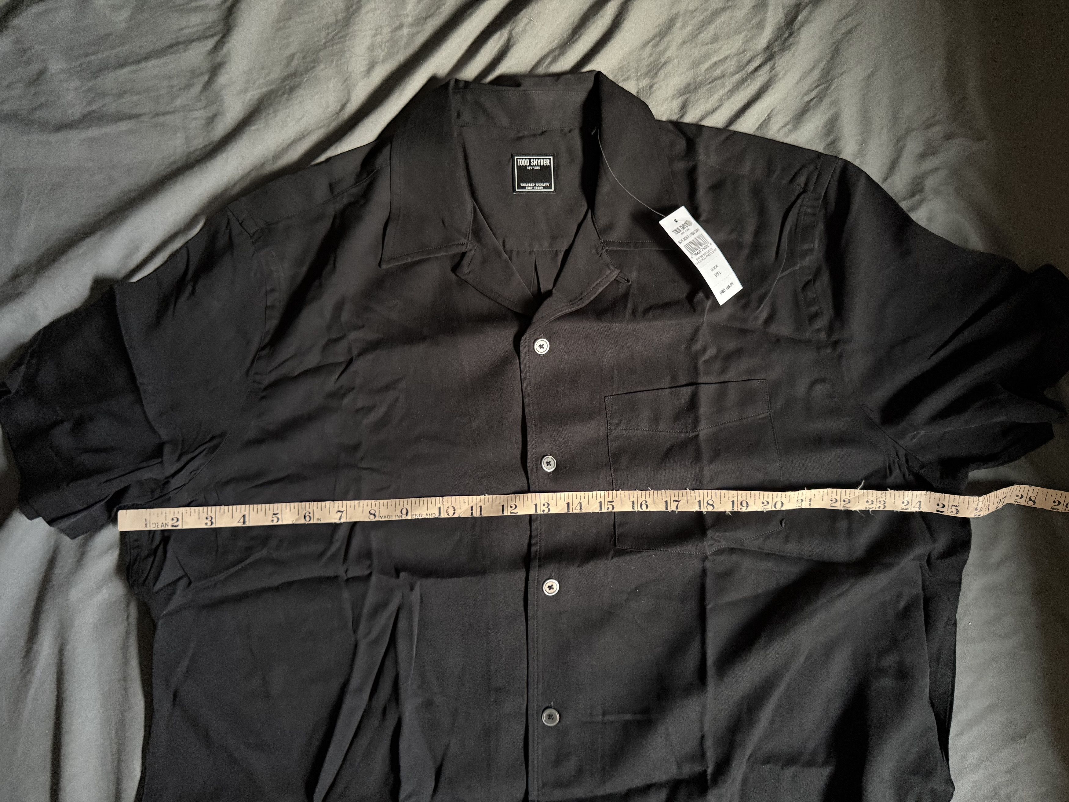 Todd Snyder Todd Snyder Cropped Rayon Capri Shirt $158 large Size US L / EU 52-54 / 3 - 4 Thumbnail