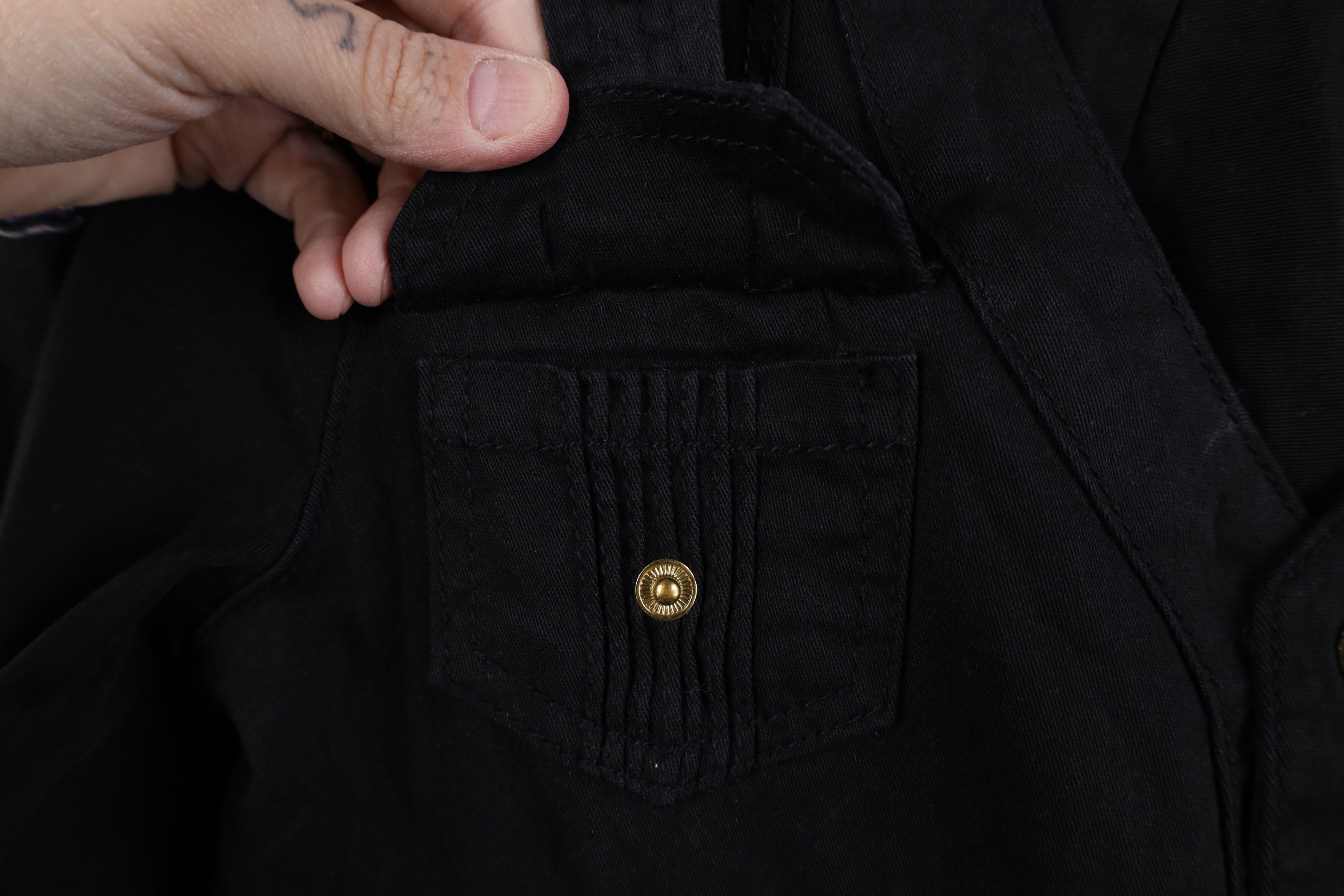 Coogi Deadstock Vintage Y2K Coogi Womens Stretch Denim Coveralls Size M / US 6-8 / IT 42-44 - 11 Thumbnail