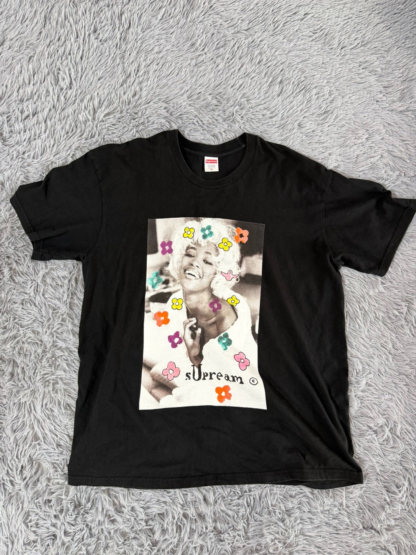 Supreme Supreme Black T-Shirt XL Women Size XL / US 12-14 / IT 48-50 - 1 Thumbnail