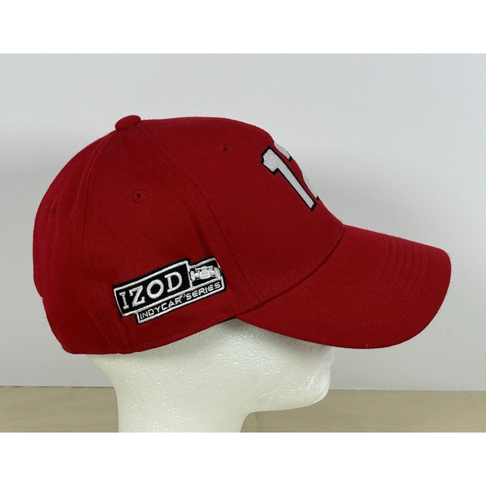 Top Of The World Team Penske #12 Will Power IndyCar Racing Hat Red OSFA Size ONE SIZE - 3 Thumbnail