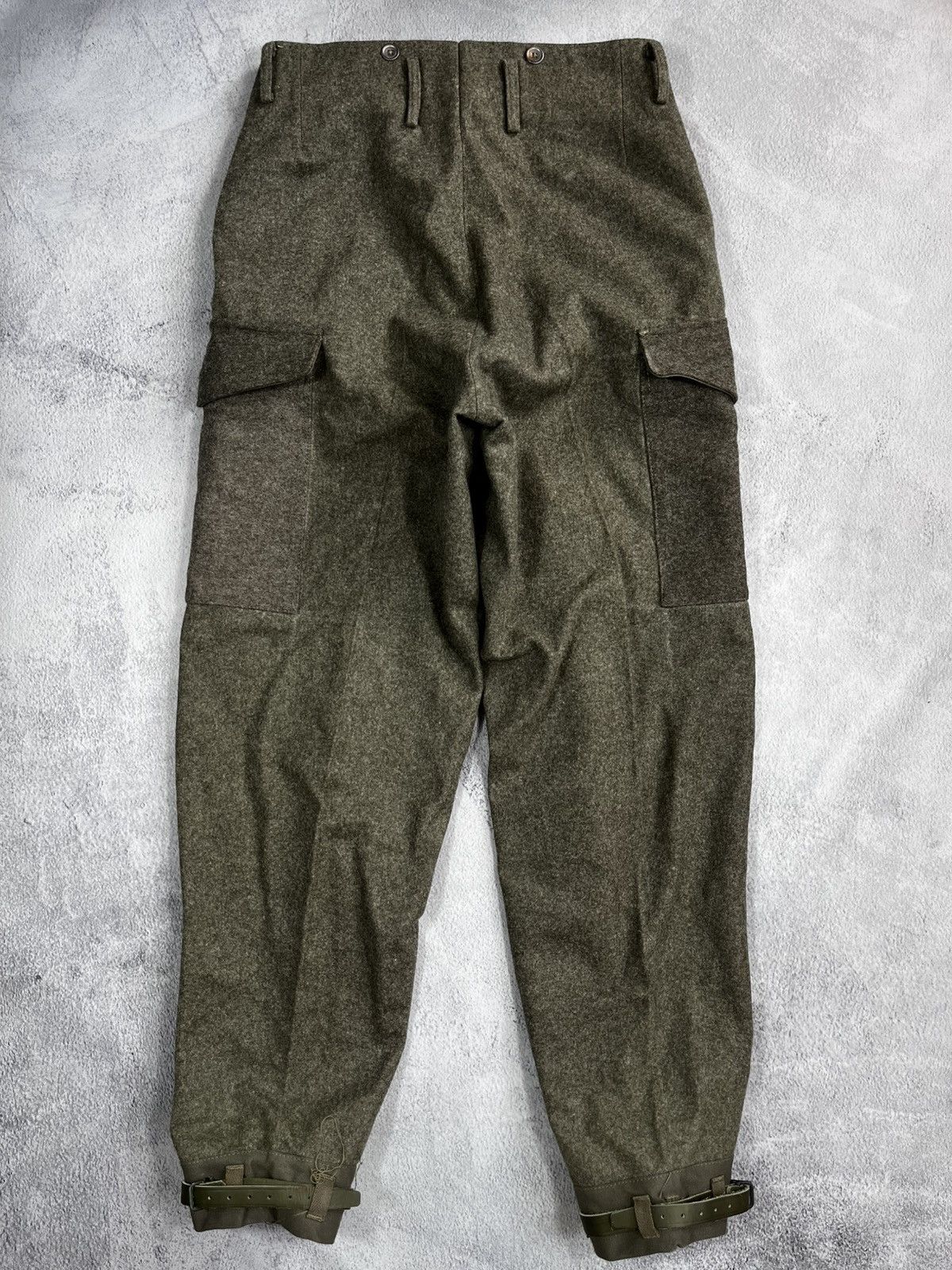 Vintage Vintage Trousers wool cargo military luxury style Size US 30 / EU 46 - 5 Thumbnail