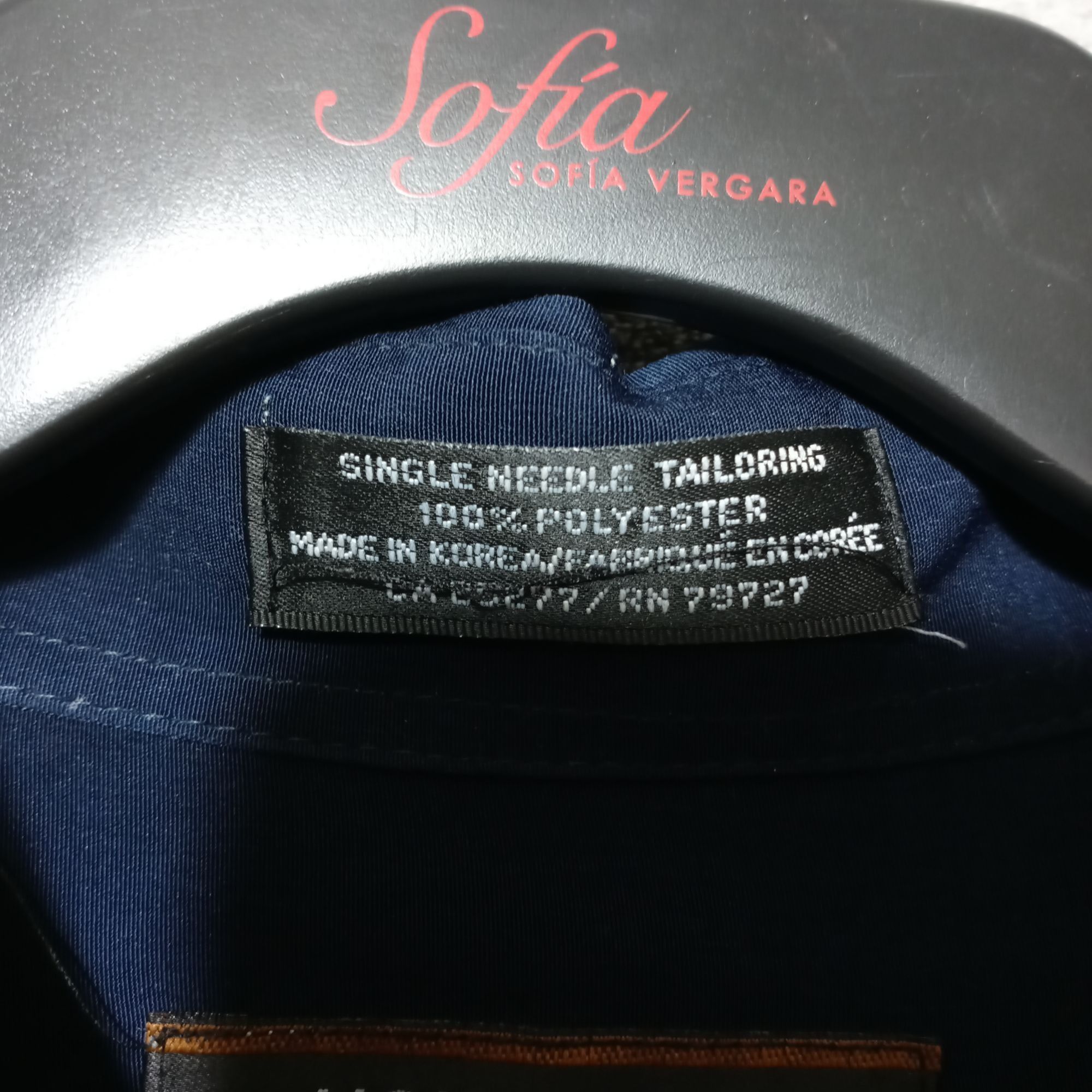 Other Noir Paris XL Dress Shirt Blue Embroidered Long Sleeve Butto Size US XL / EU 56 / 4 - 8 Thumbnail