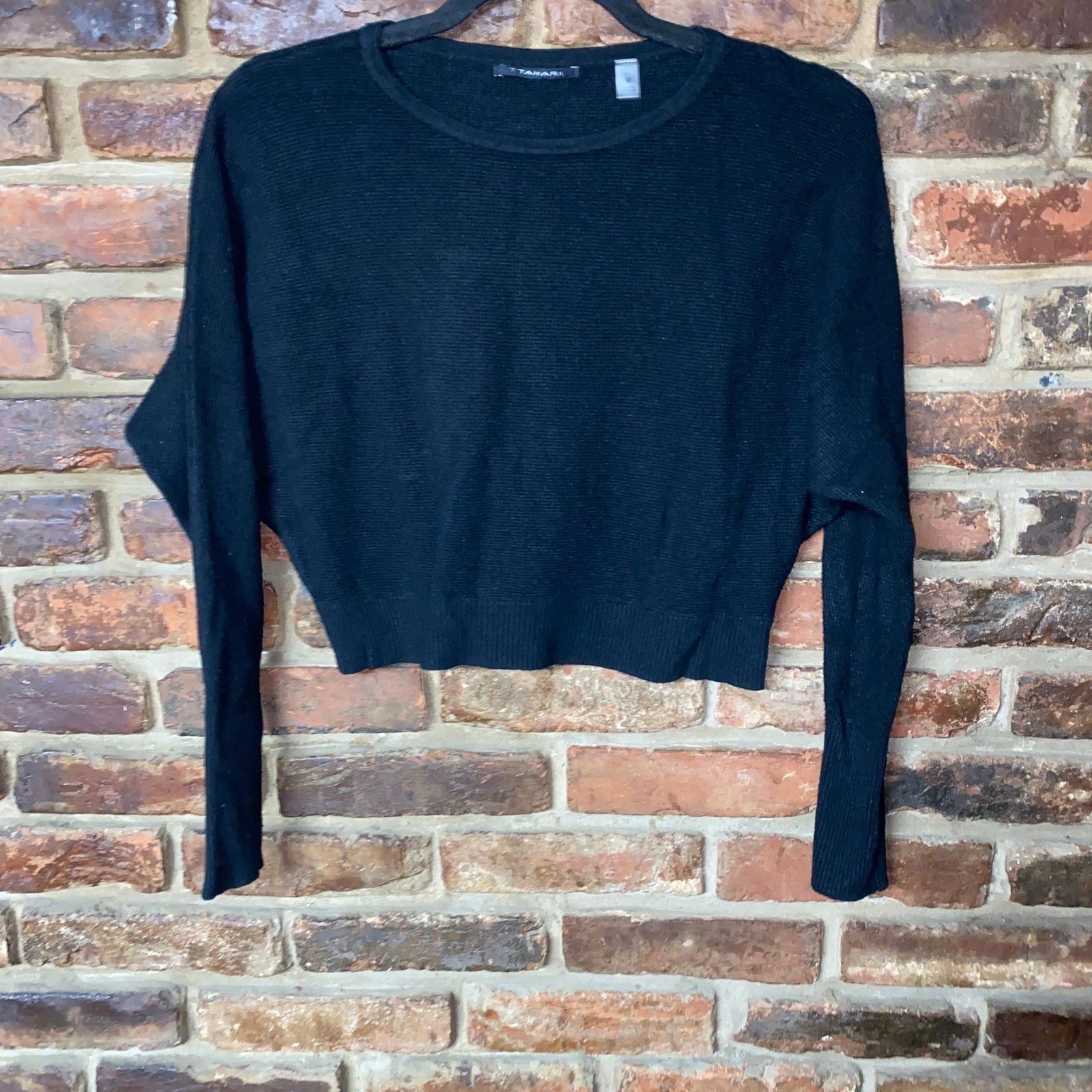 Other T Tahari Black Knit Dolman Sleeve Pullover Sweater Medium Size M / US 6-8 / IT 42-44 - 1 Thumbnail