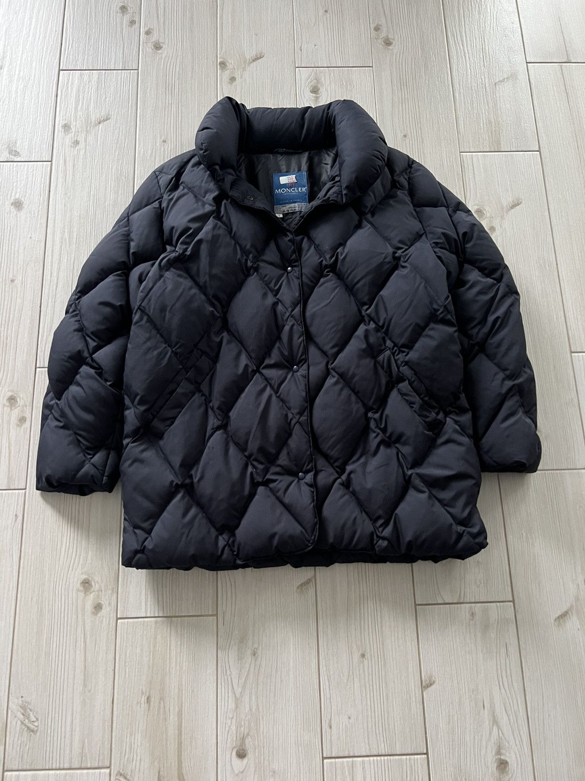 Moncler Moncler Grenoble Vintage 1980s Women Grey Down Jacket Size 1 Size M / US 6-8 / IT 42-44 - 4 Thumbnail