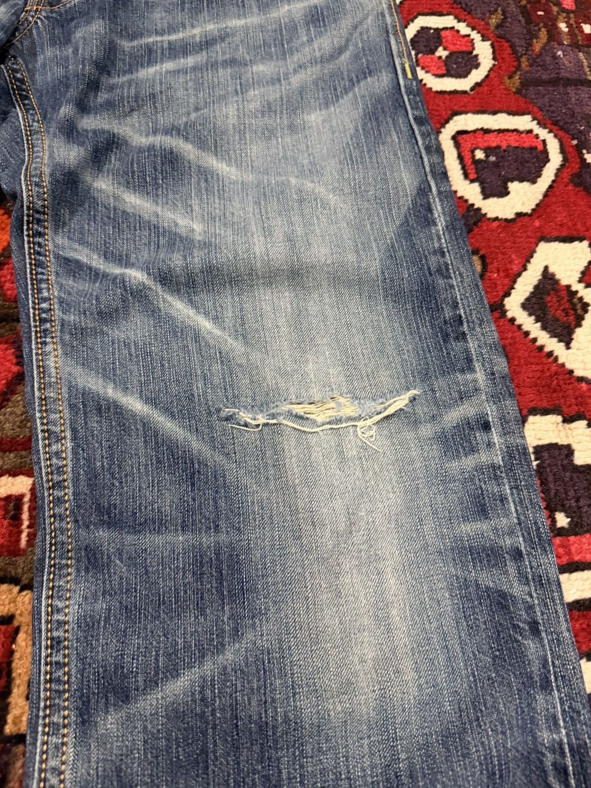 Hysteric Glamour Vintage Edwin Exclusive Vintage 434 XVS Faded Distressed Size US 36 / EU 52 - 7 Thumbnail