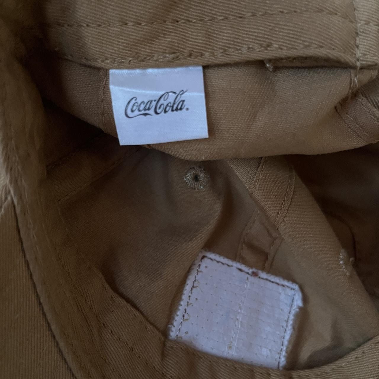 Coca Cola Brown Coca-Cola baseball cap hat Size ONE SIZE - 4 Thumbnail