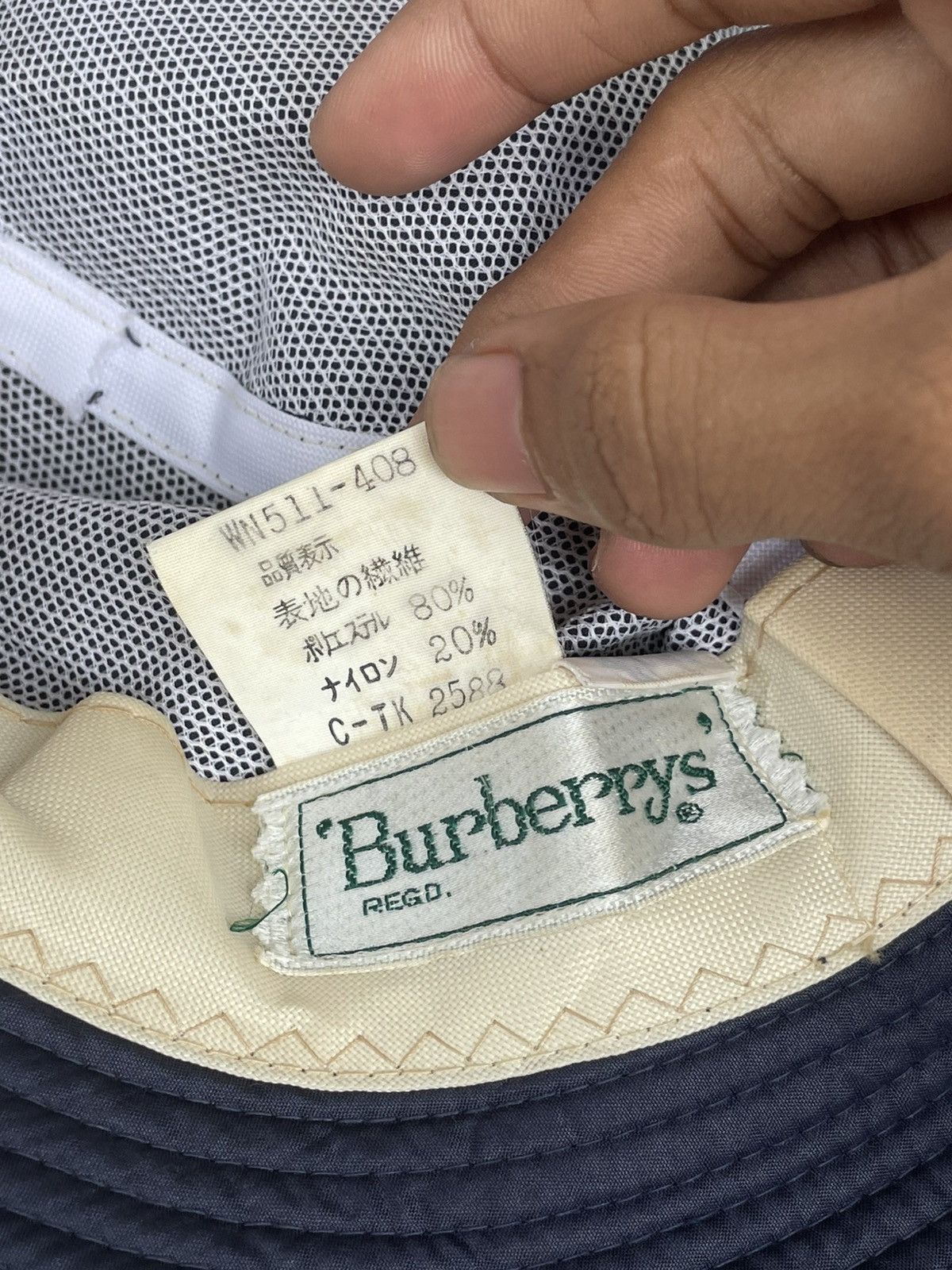 Burberry Burberry’s Logo Bucket Hat Size ONE SIZE - 5 Thumbnail