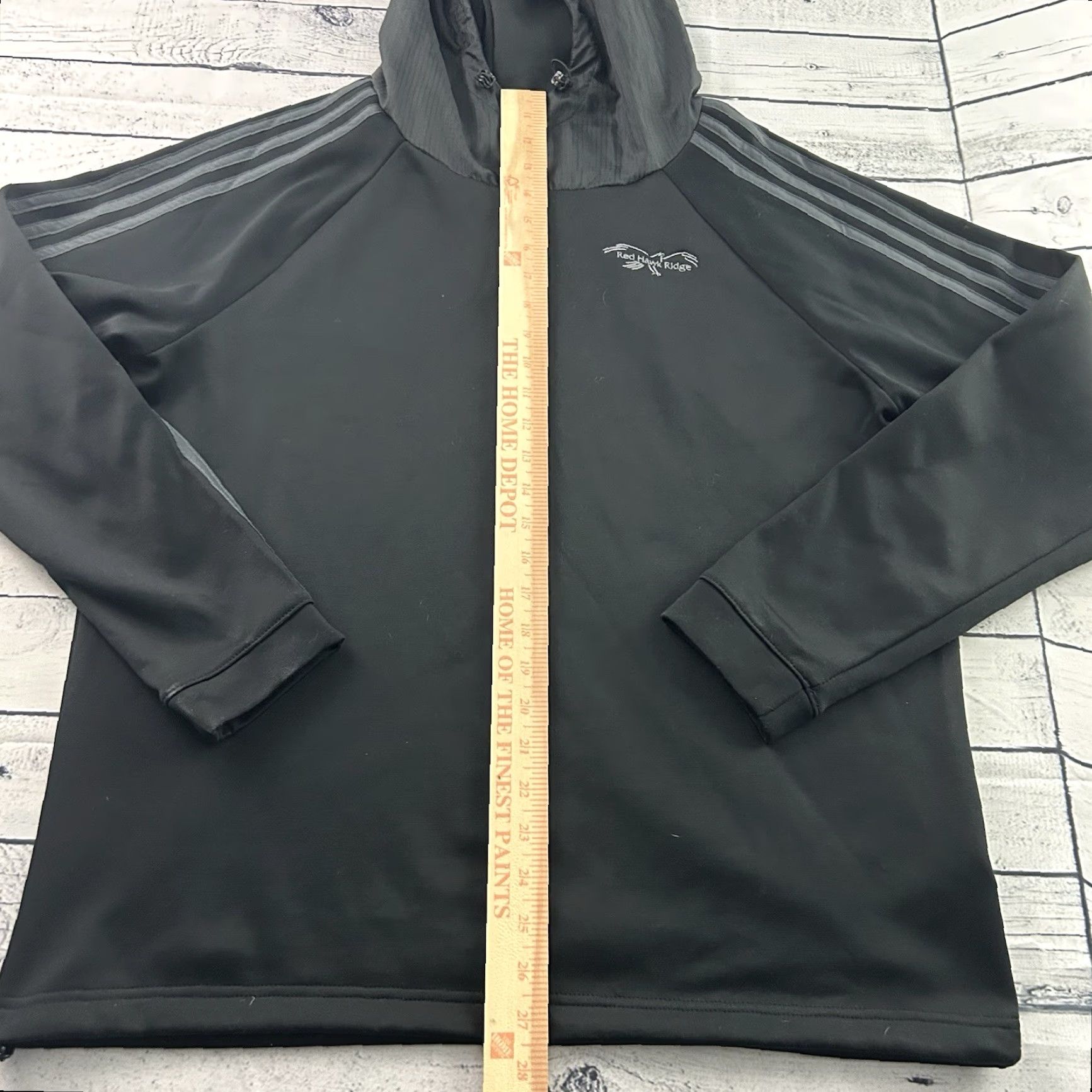 Adidas Adidas Golf Hoodie Jacket Red Hawk Ridge GC Men's Large Black Size US L / EU 52-54 / 3 - 2 Thumbnail